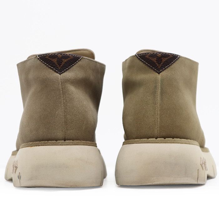 Louis Vuitton Louis Vuitton Louis Vuitton Suede Leather Boots Leather Shoes BM0292 DUTY FREE for USA Size ONE SIZE - 4 Thumbnail