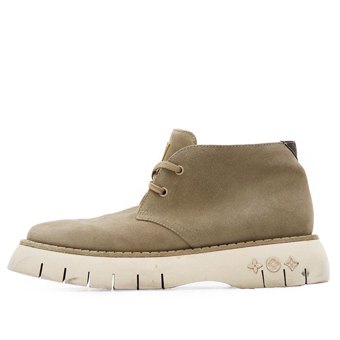 Louis Vuitton Louis Vuitton Louis Vuitton Suede Leather Boots Leather Shoes BM0292 DUTY FREE for USA Size ONE SIZE - 3 Thumbnail