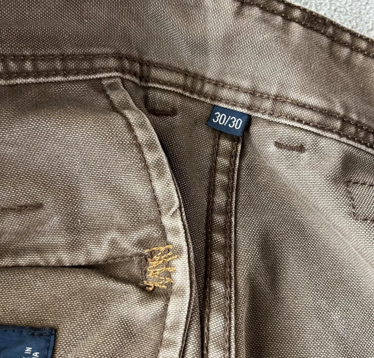 Polo Ralph Lauren Beige Casual Pants with Patch Pockets Size US 30 / EU 46 - 6 Thumbnail