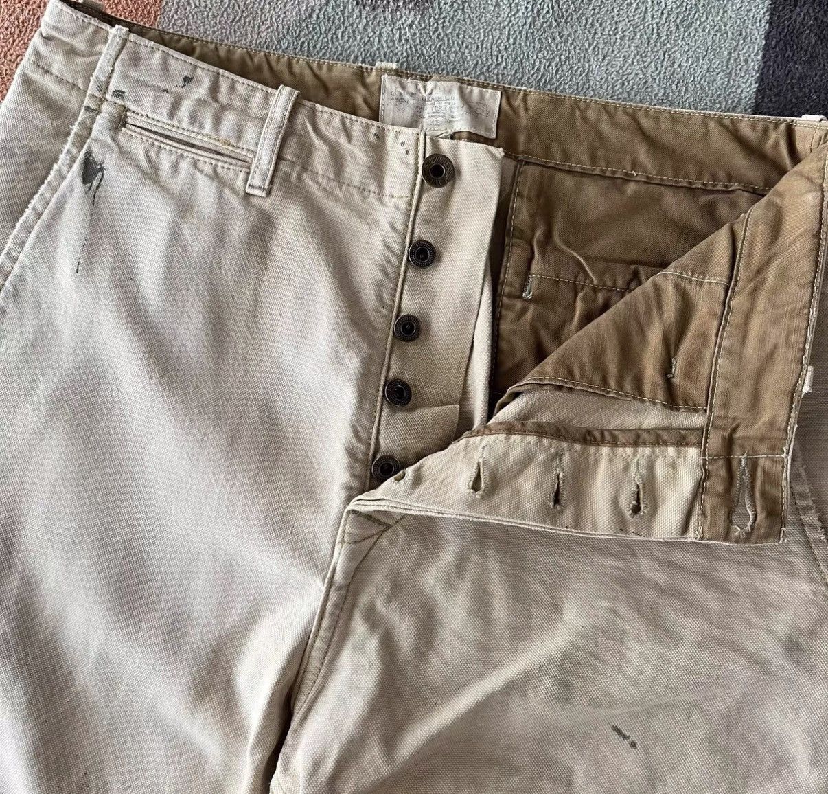 RRL Ralph Lauren White Casual Pants Size 28 Size US 28 / EU 44 - 5 Thumbnail