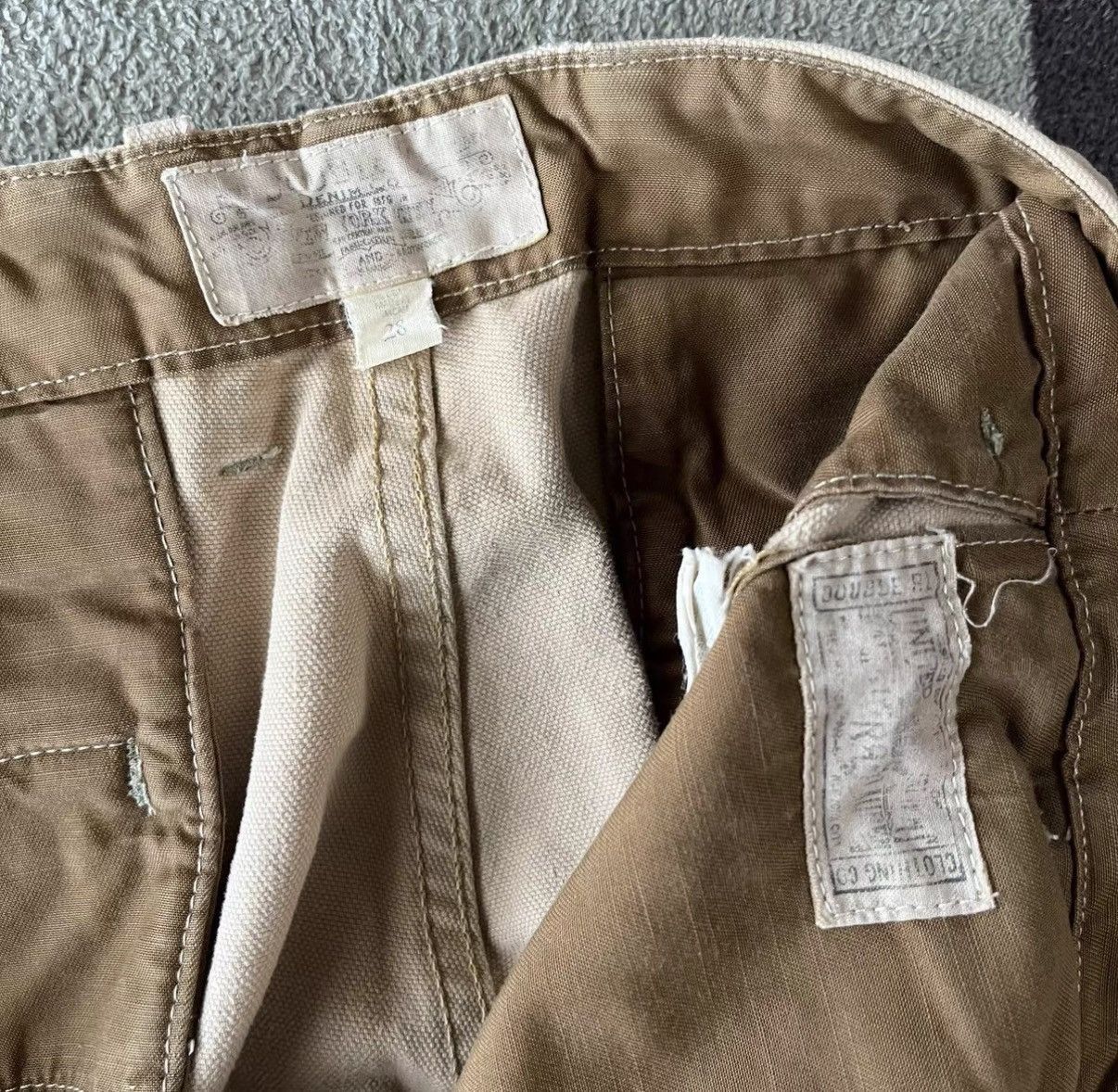 RRL Ralph Lauren White Casual Pants Size 28 Size US 28 / EU 44 - 6 Thumbnail