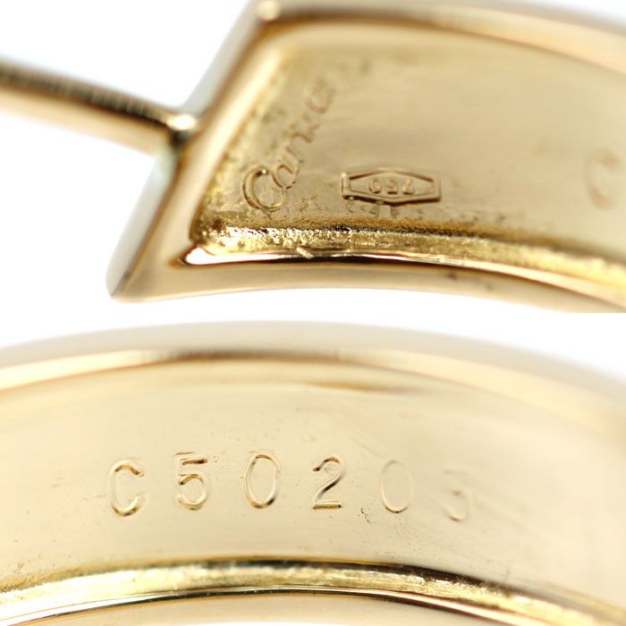 Cartier Cartier Cartier Love Au750 Earrings Precious Metal Earrings DUTY FREE for USA Size ONE SIZE - 5 Thumbnail