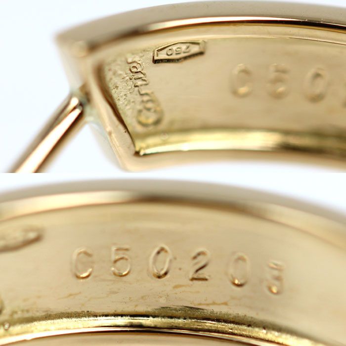 Cartier Cartier Cartier Love Au750 Earrings Precious Metal Earrings DUTY FREE for USA Size ONE SIZE - 6 Thumbnail