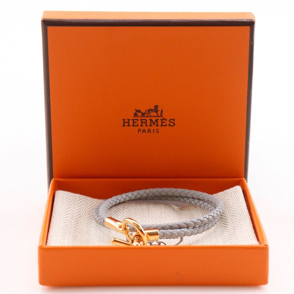 Hermes Hermes Hermes Glenan Double Tour Leather Bracelet Leather Bracelet DUTY FREE for USA Size ONE SIZE - 10 Thumbnail