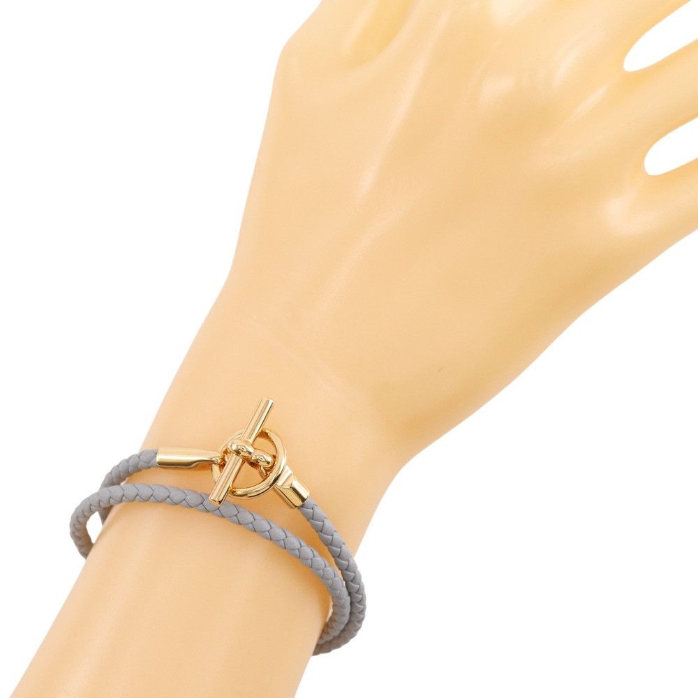 Hermes Hermes Hermes Glenan Double Tour Leather Bracelet Leather Bracelet DUTY FREE for USA Size ONE SIZE - 2 Thumbnail