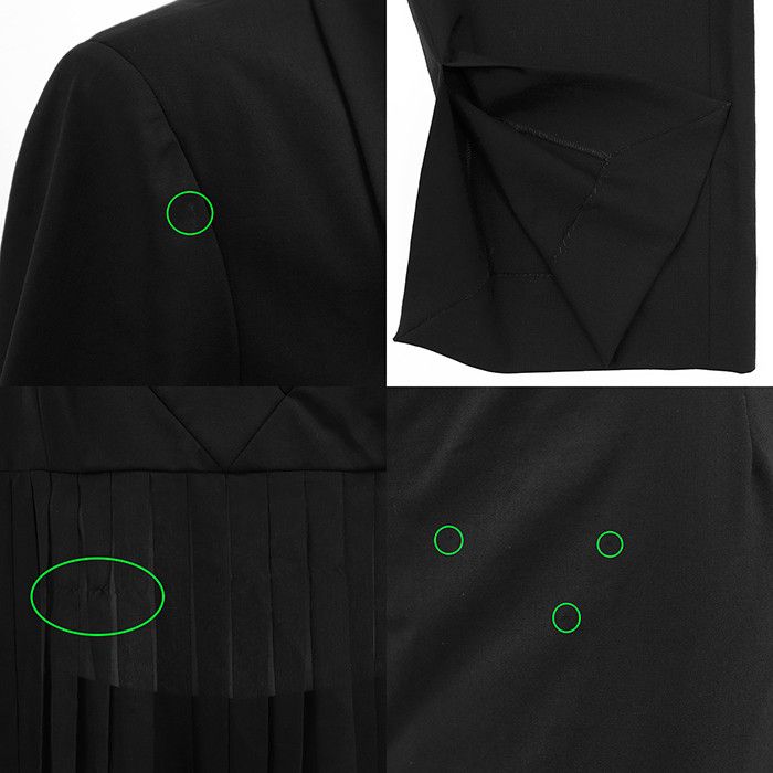 Chanel Chanel Chanel Wool Silk Three Piece Set Textile Suits 01P P17313 DUTY FREE for USA Size ONE SIZE - 9 Thumbnail