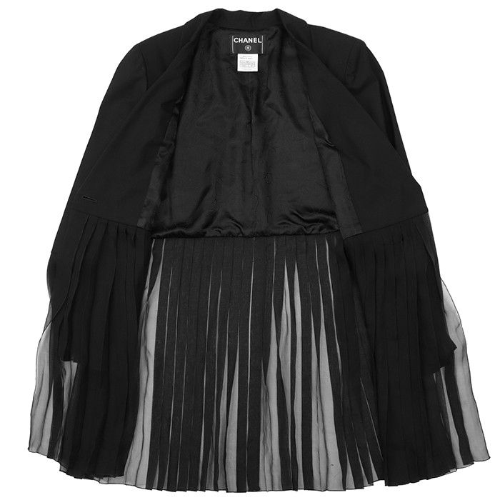 Chanel Chanel Chanel Wool Silk Three Piece Set Textile Suits 01P P17313 DUTY FREE for USA Size ONE SIZE - 6 Thumbnail