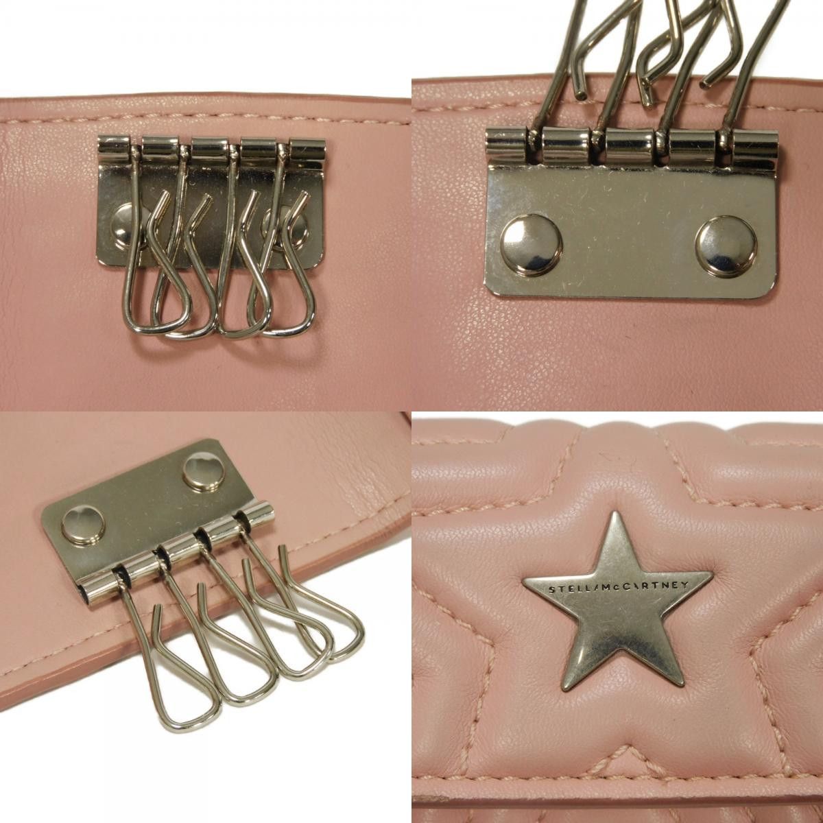 Stella McCartney Stella Mccartney Stella McCartney Stella Star faux leather key case Plastic / Synthetic Key case 529384W8214 DUTY FREE for USA Size ONE SIZE - 16 Thumbnail