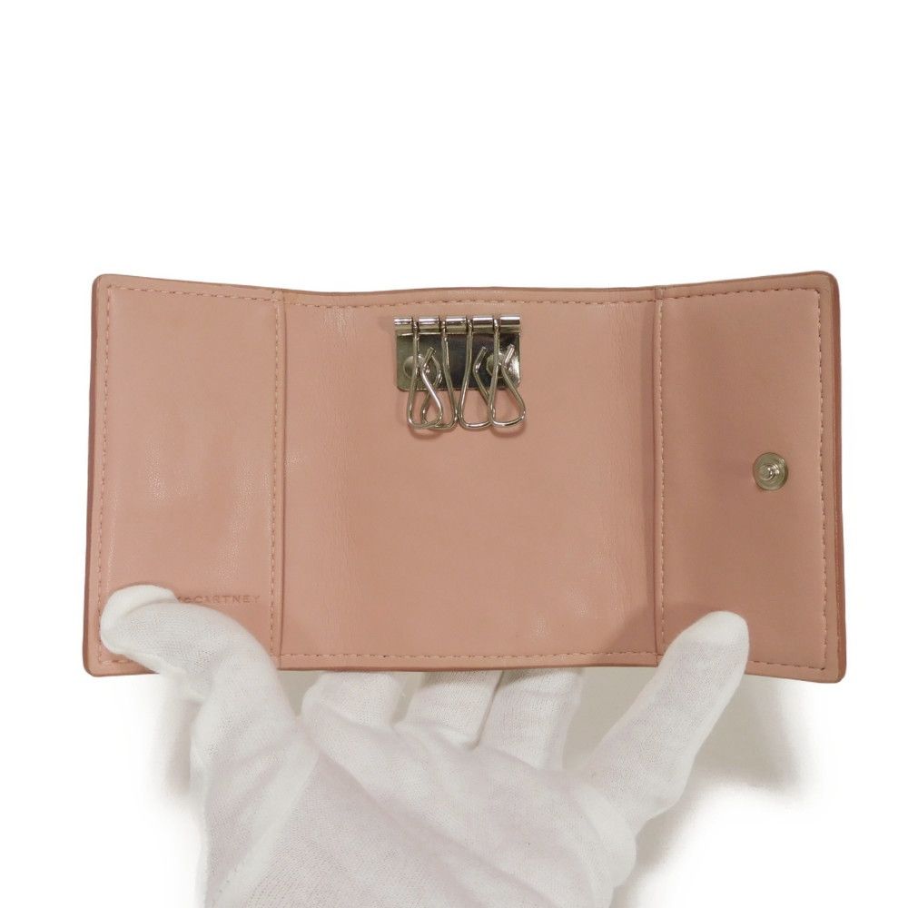 Stella McCartney Stella Mccartney Stella McCartney Stella Star faux leather key case Plastic / Synthetic Key case 529384W8214 DUTY FREE for USA Size ONE SIZE - 5 Thumbnail