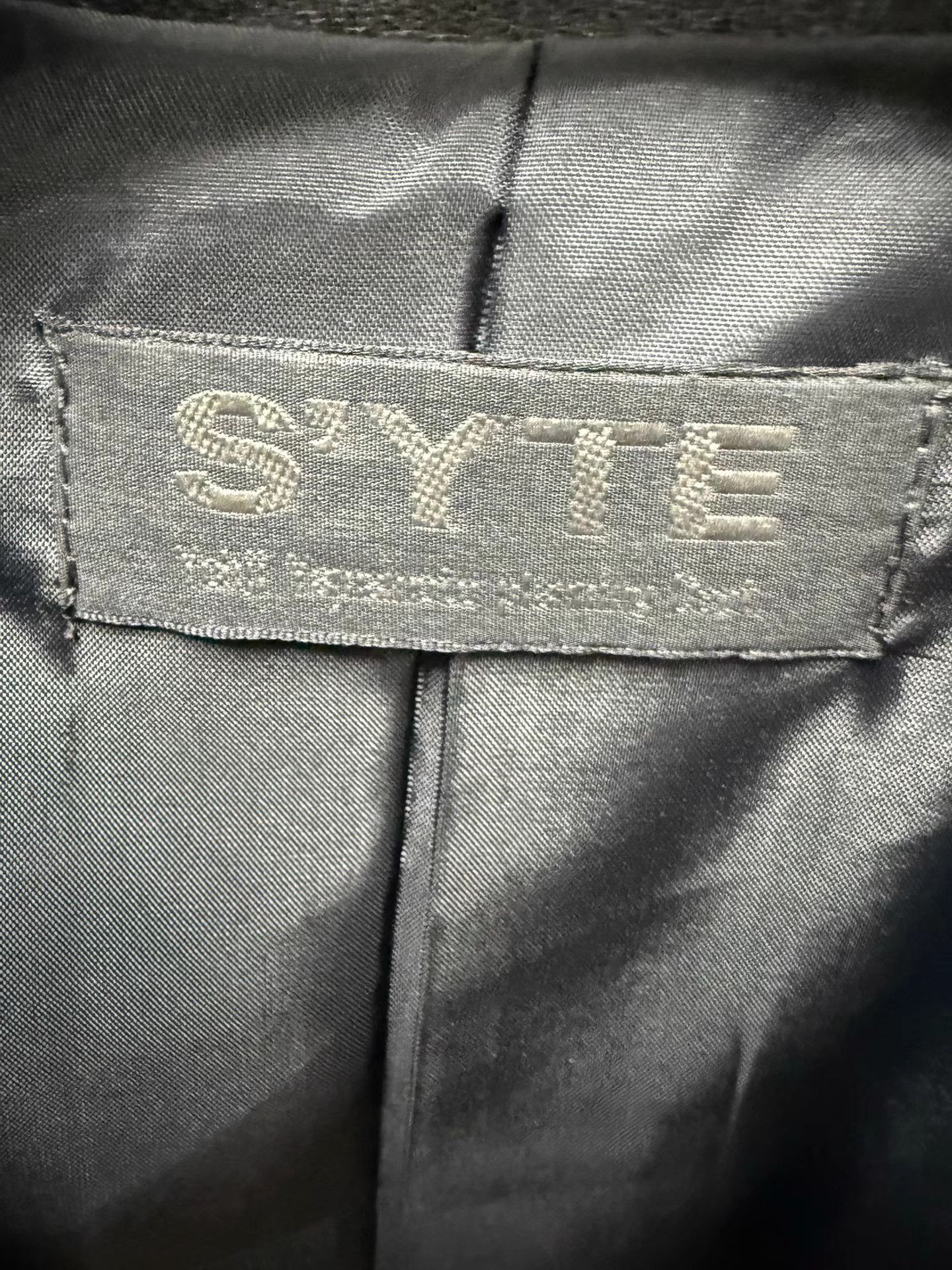 Yohji Yamamoto Black Jacket with Leather Collar & Zip Closure Size US L / EU 52-54 / 3 - 5 Thumbnail