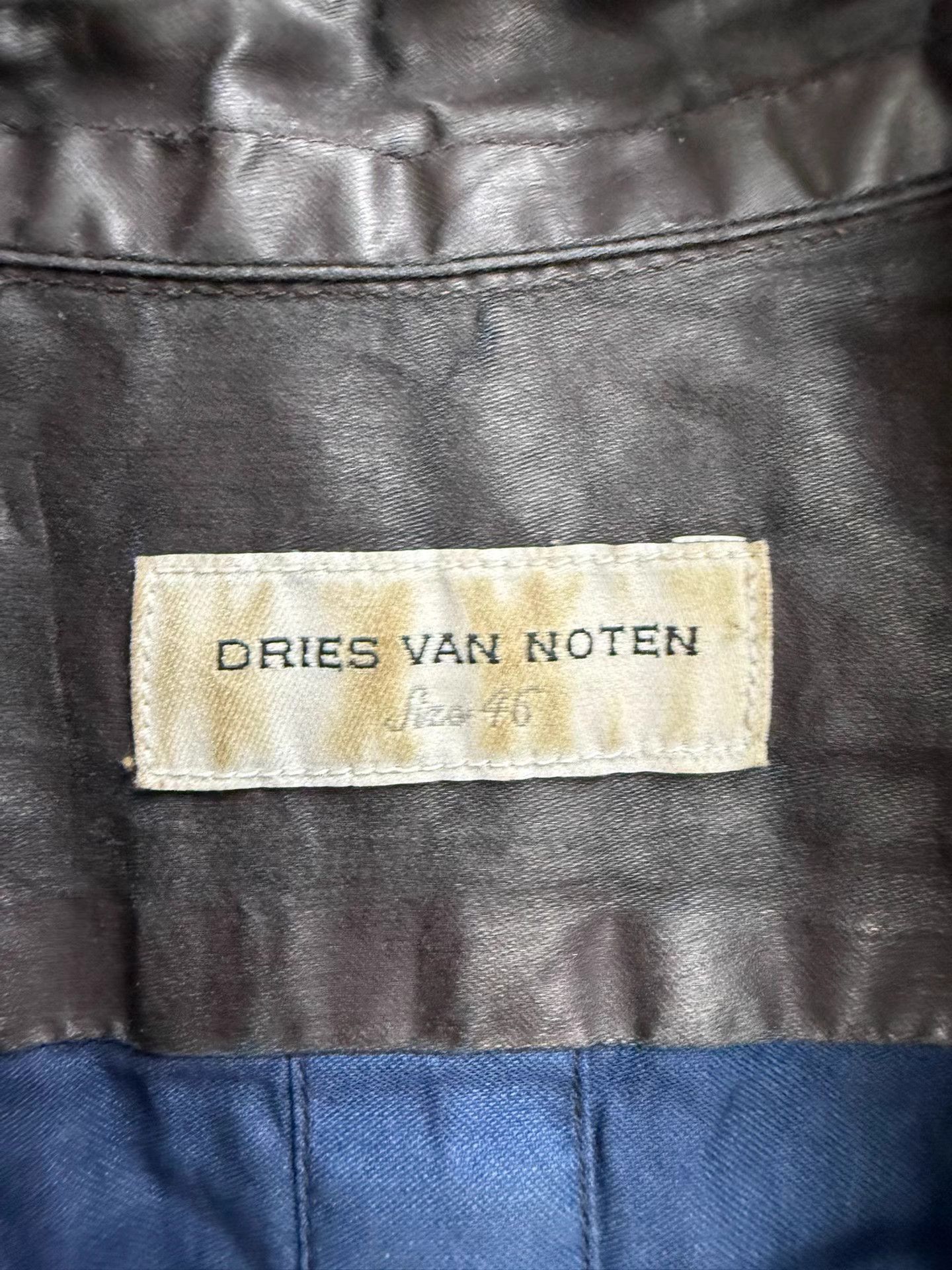 Dries Van Noten Brown Long Sleeve Button-Up Shirt Size S Size US S / EU 44-46 / 1 - 4 Thumbnail