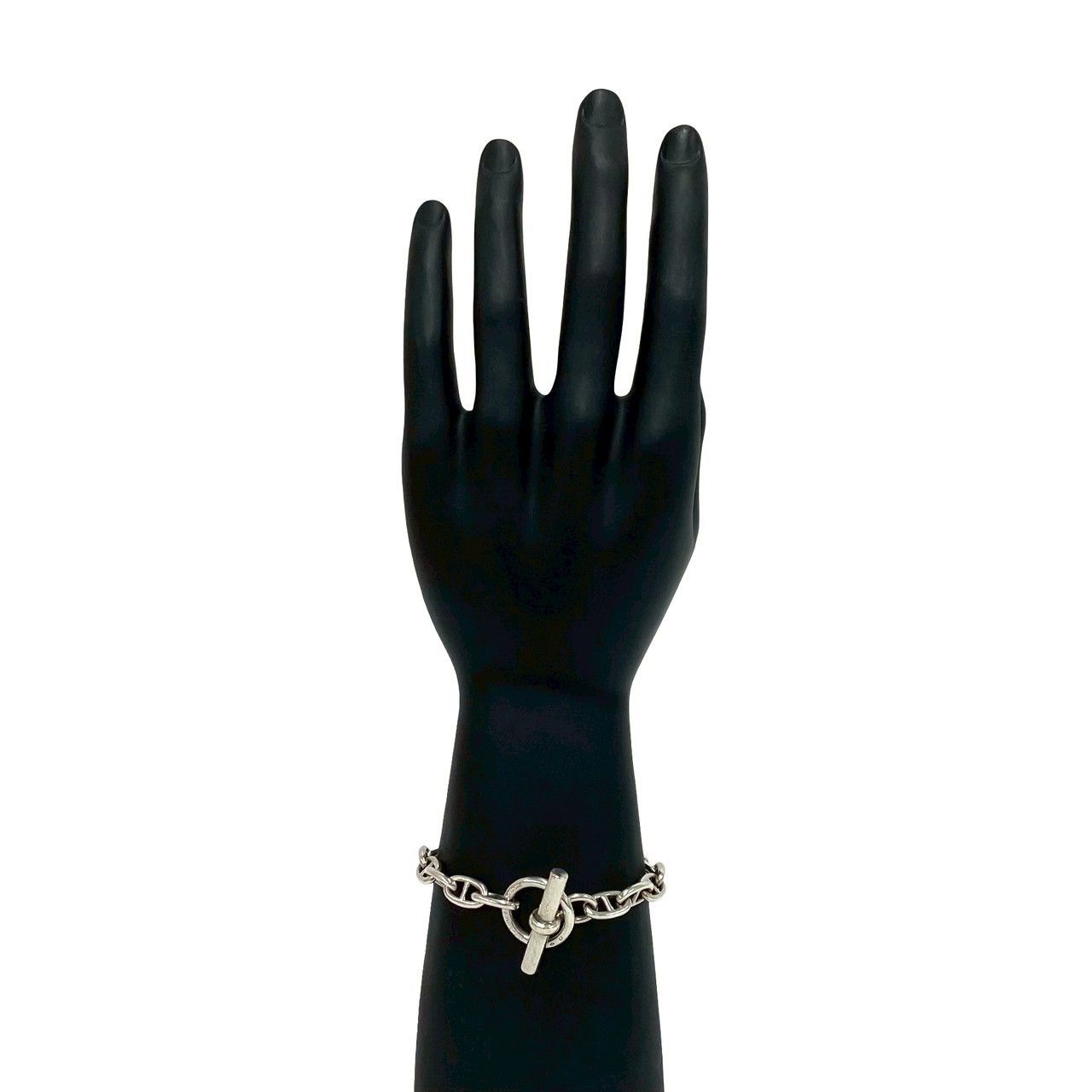 Hermes Hermes Hermes Chaine d’Ancre PM 925 Silver Bracelet Precious Metal Bracelet DUTY FREE for USA Size ONE SIZE - 3 Thumbnail