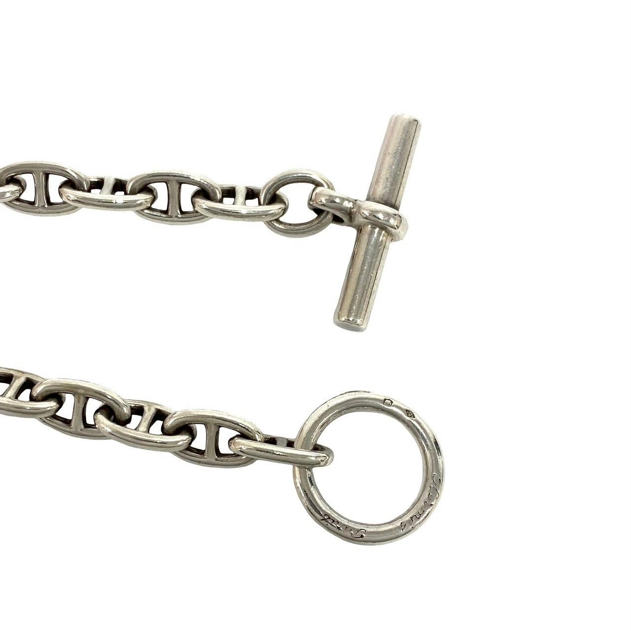 Hermes Hermes Hermes Chaine d’Ancre PM 925 Silver Bracelet Precious Metal Bracelet DUTY FREE for USA Size ONE SIZE - 5 Thumbnail