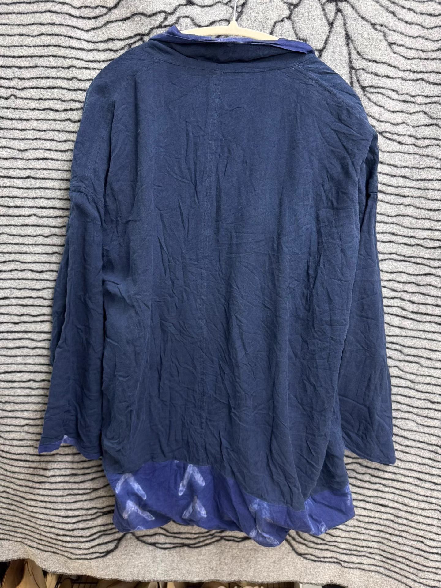 Comme des Garcons Blue Loose Light Jacket - XXL Size US XXL / EU 58 / 5 - 4 Thumbnail
