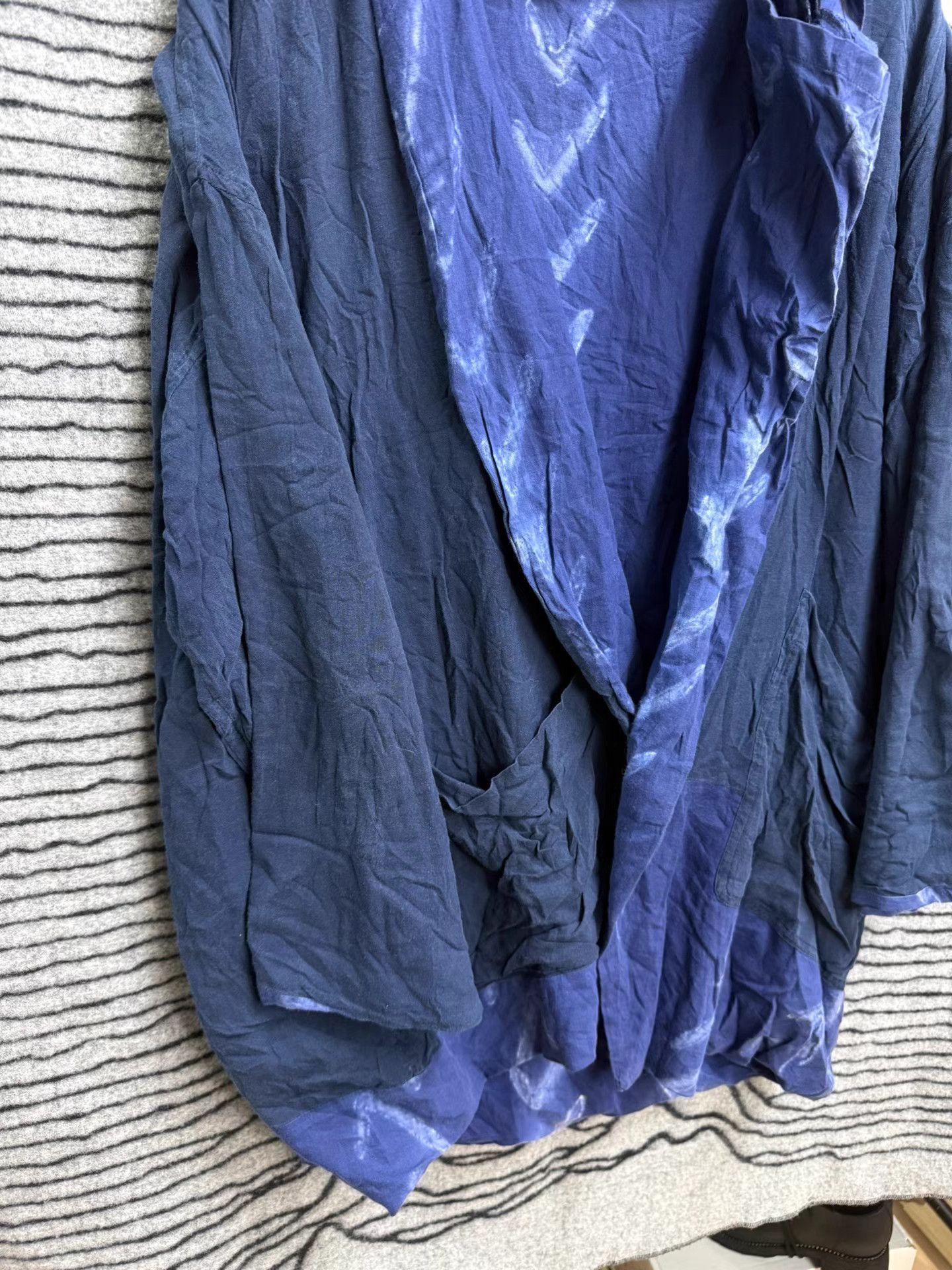 Comme des Garcons Blue Loose Light Jacket - XXL Size US XXL / EU 58 / 5 - 2 Thumbnail
