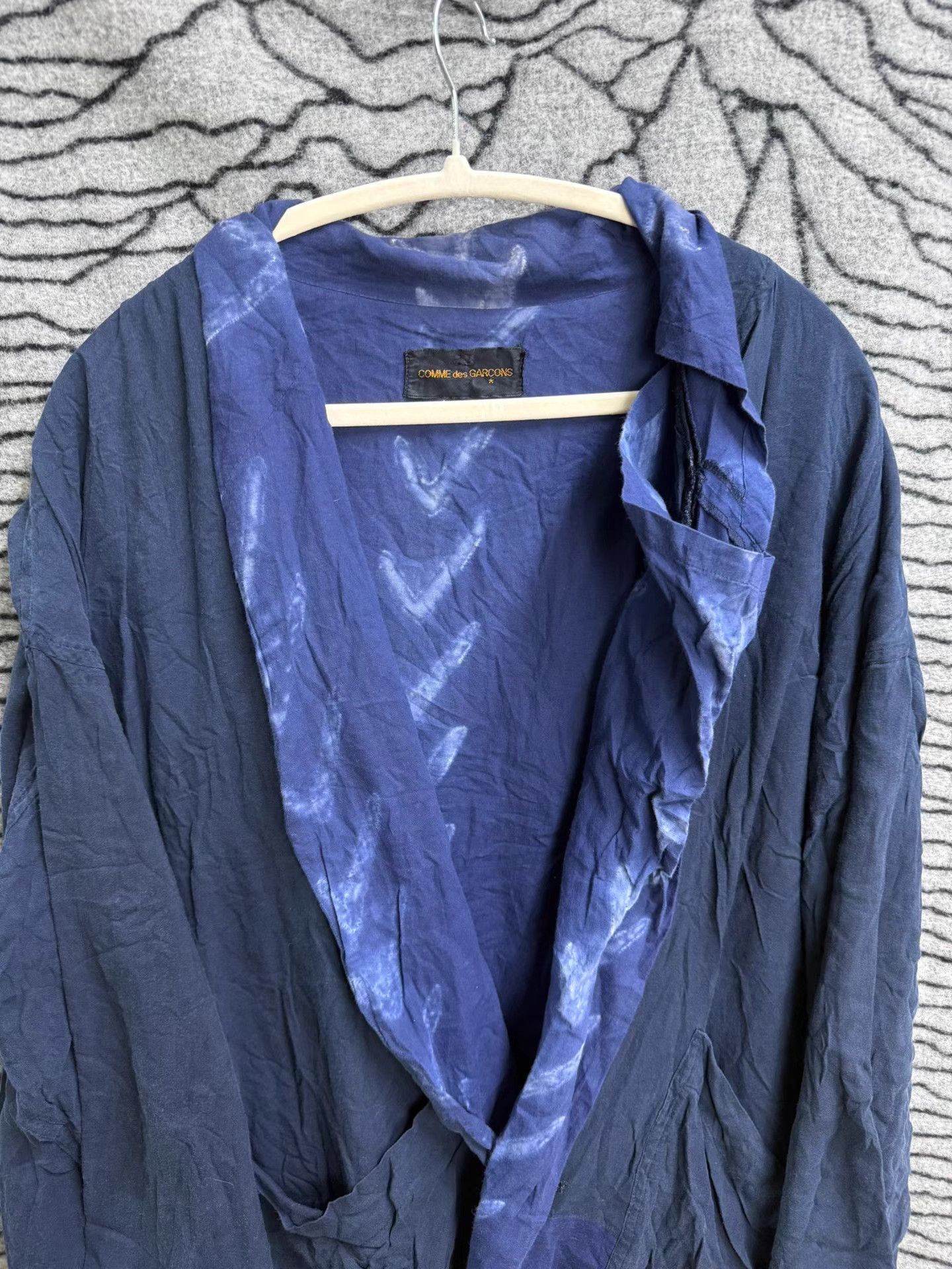 Comme des Garcons Blue Loose Light Jacket - XXL Size US XXL / EU 58 / 5 - 3 Thumbnail