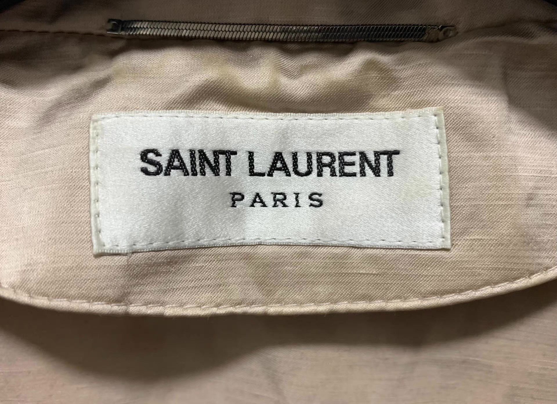 Saint Laurent Paris Pink Lightweight Jacket with Pockets - Size M Size US M / EU 48-50 / 2 - 2 Thumbnail