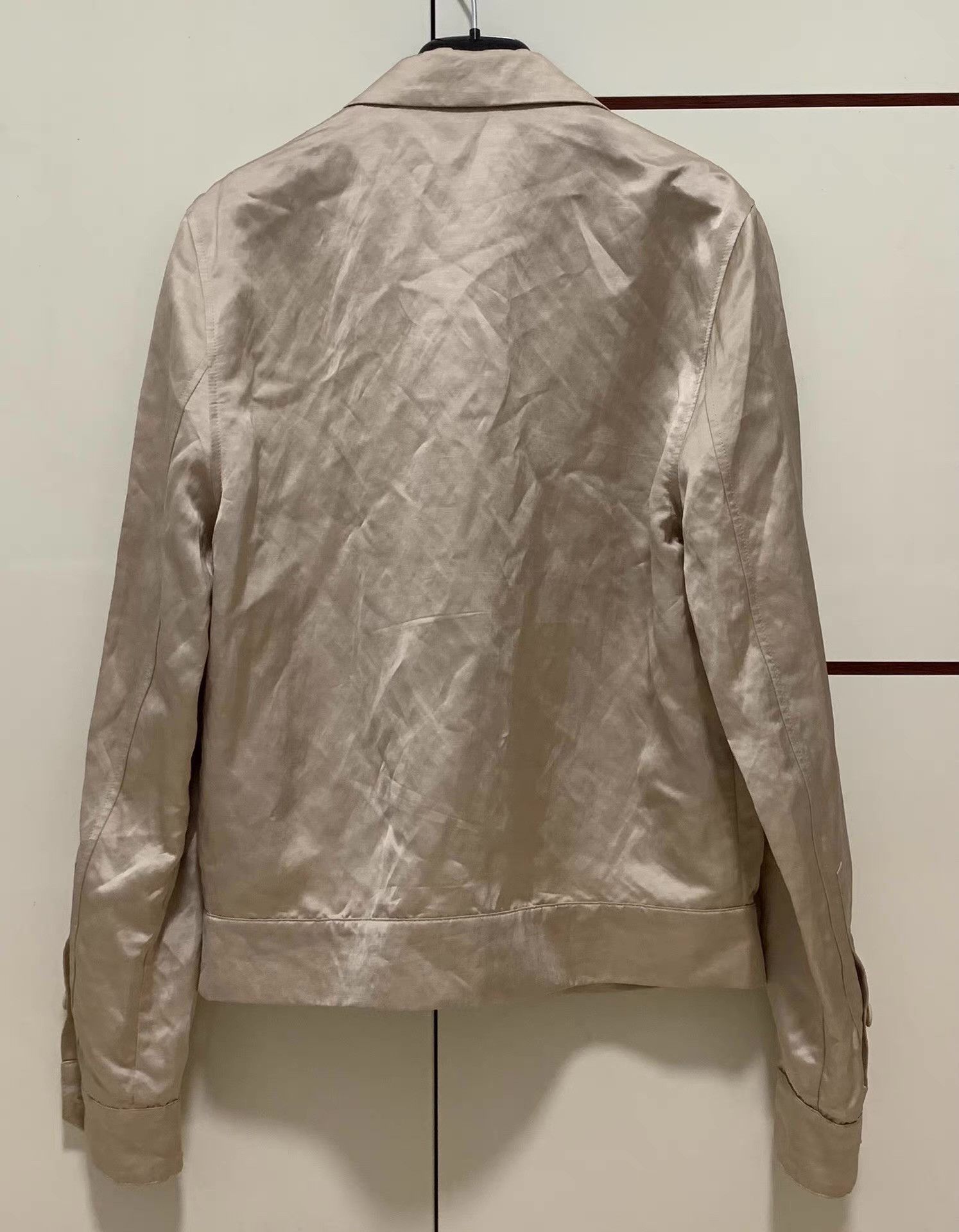 Saint Laurent Paris Pink Lightweight Jacket with Pockets - Size M Size US M / EU 48-50 / 2 - 3 Thumbnail