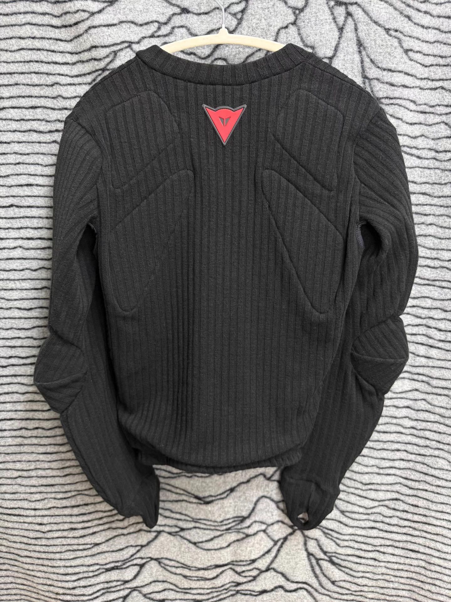 Yohji Yamamoto Black Ribbed Zip-Up Light Jacket Size M Size US M / EU 48-50 / 2 - 5 Thumbnail