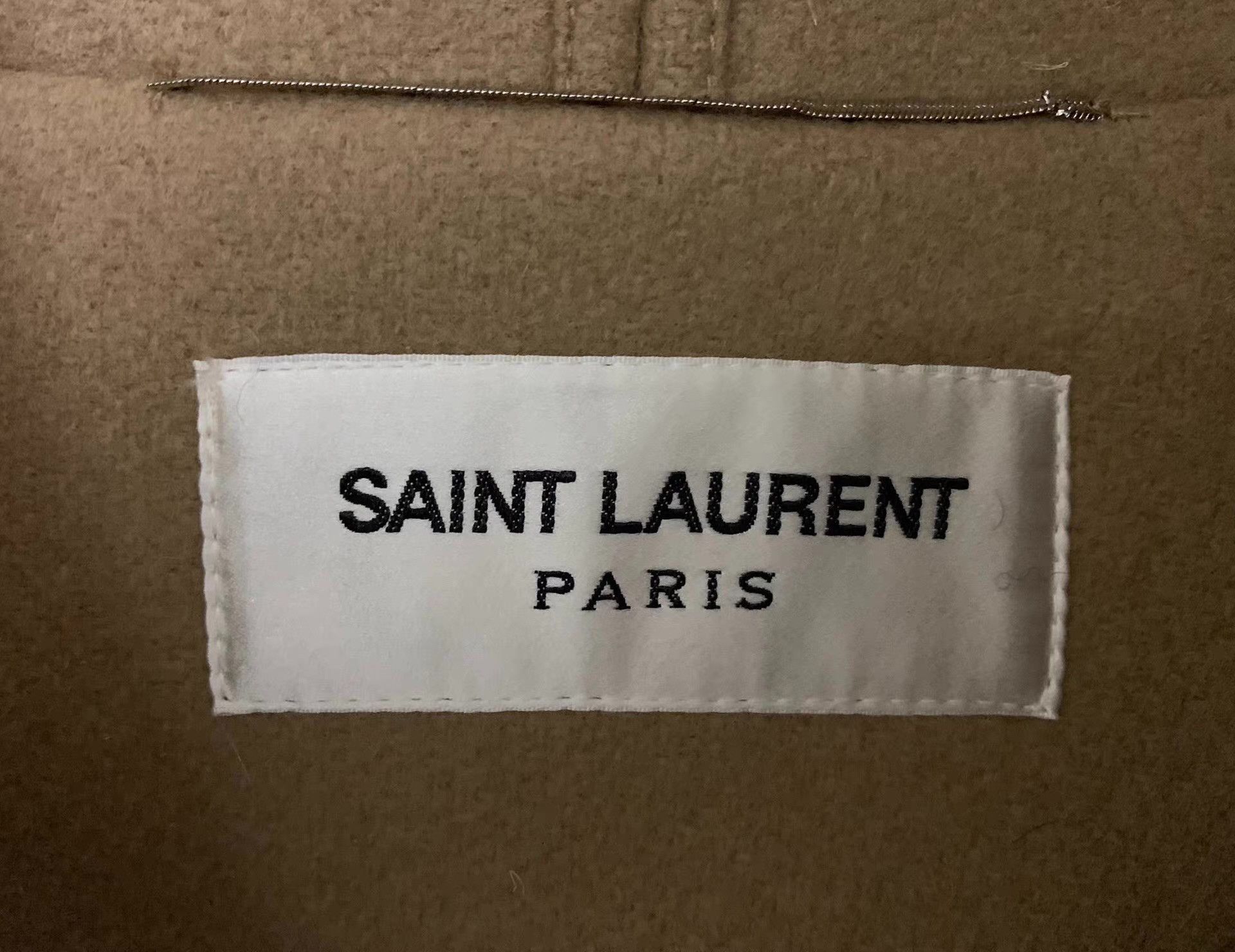 Saint Laurent Paris Yellow Toggle Hooded Coat Size M Size US M / EU 48-50 / 2 - 3 Thumbnail