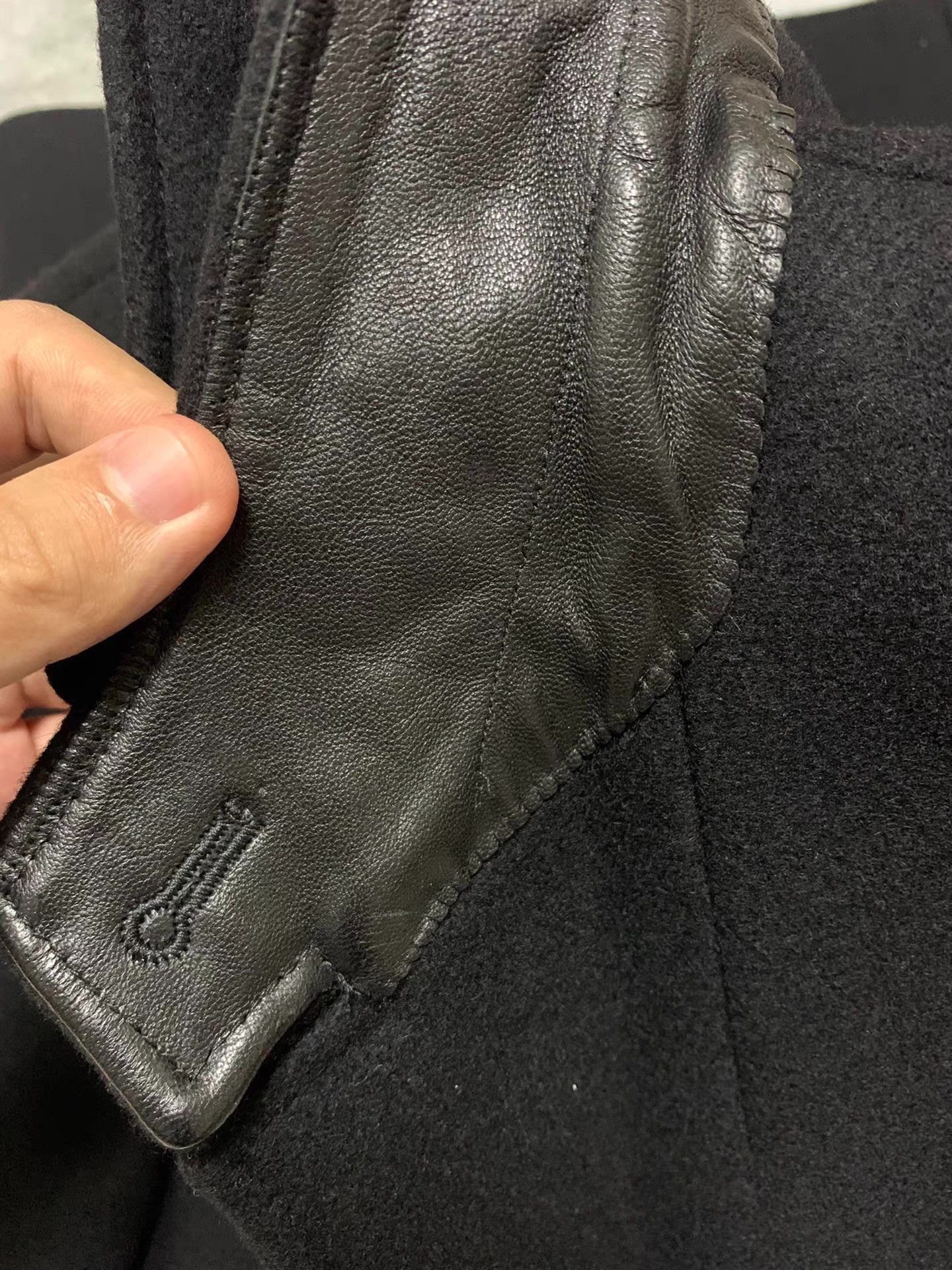 Saint Laurent Paris Black Long Wool Blend Coat - Size S Size US S / EU 44-46 / 1 - 4 Thumbnail