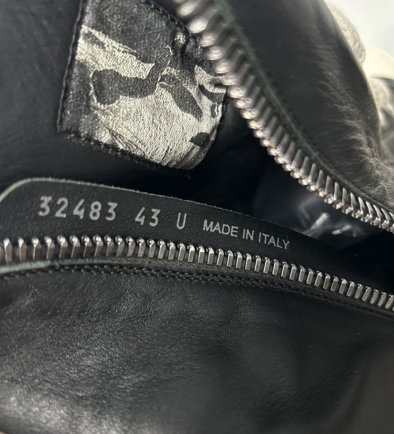 Rick Owens Black High-Top Sneakers with Thick White Sole Size US 10 / EU 43 - 4 Thumbnail