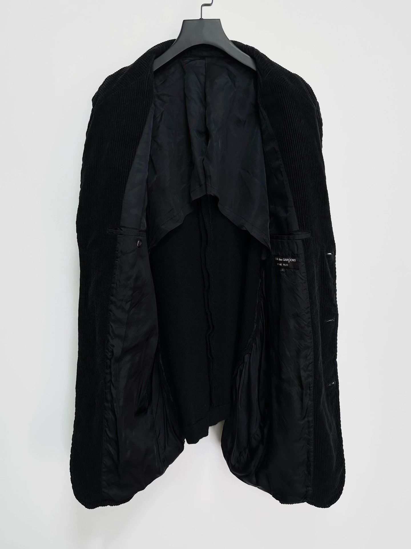 Comme des Garcons Black Corduroy Blazer - Size L Size US L / EU 52-54 / 3 - 4 Thumbnail