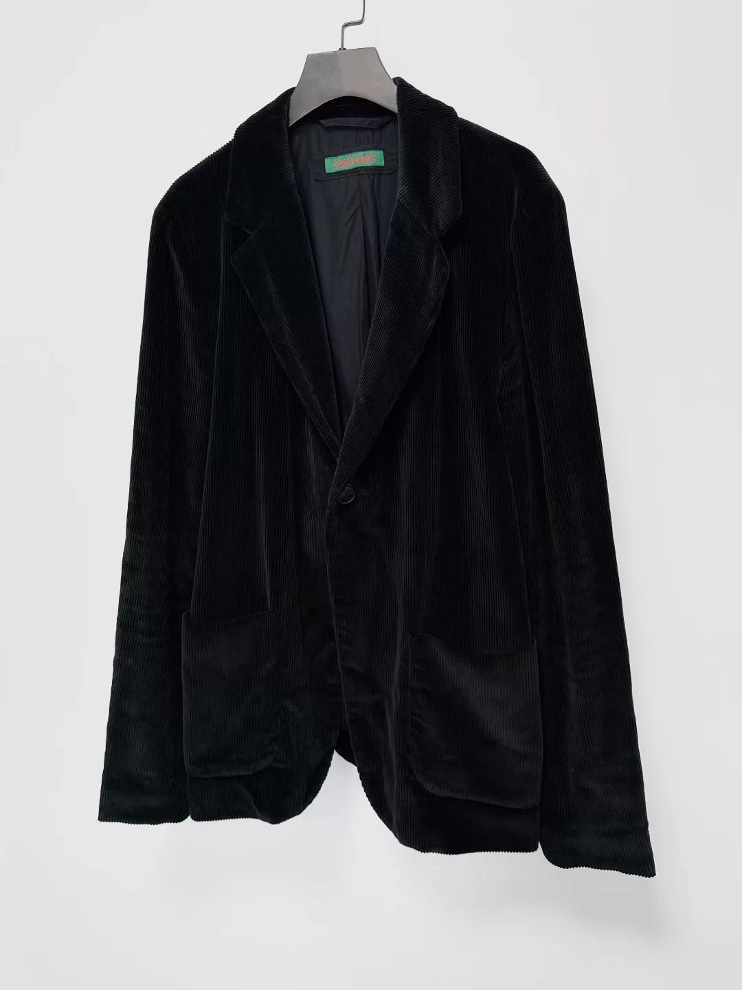 Casey Casey Black Corduroy Blazer - Size S Size US S / EU 44-46 / 1 - 3 Thumbnail