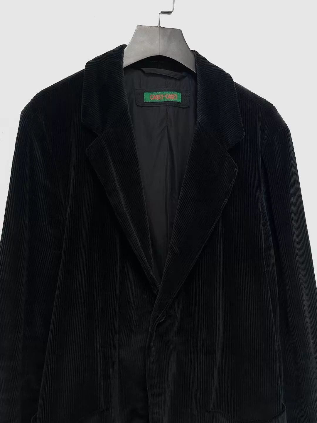 Casey Casey Black Corduroy Blazer - Size S Size US S / EU 44-46 / 1 - 5 Thumbnail