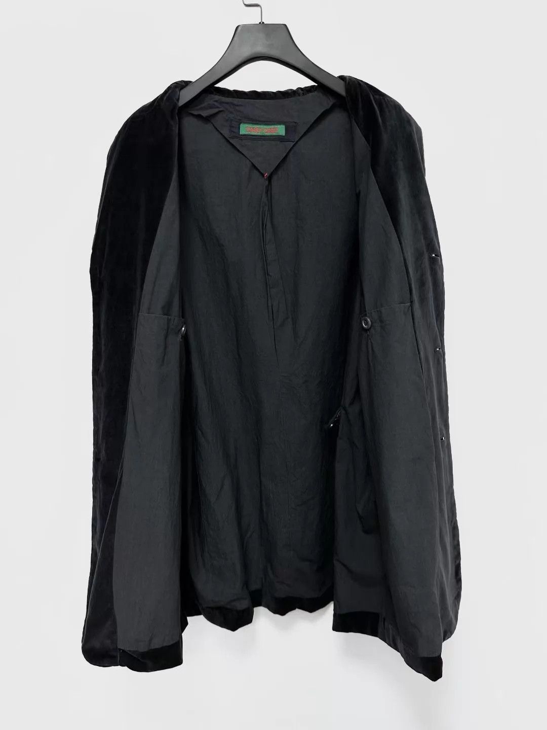 Casey Casey Black Velvet Single-Breasted Blazer Size US S / EU 44-46 / 1 - 4 Thumbnail