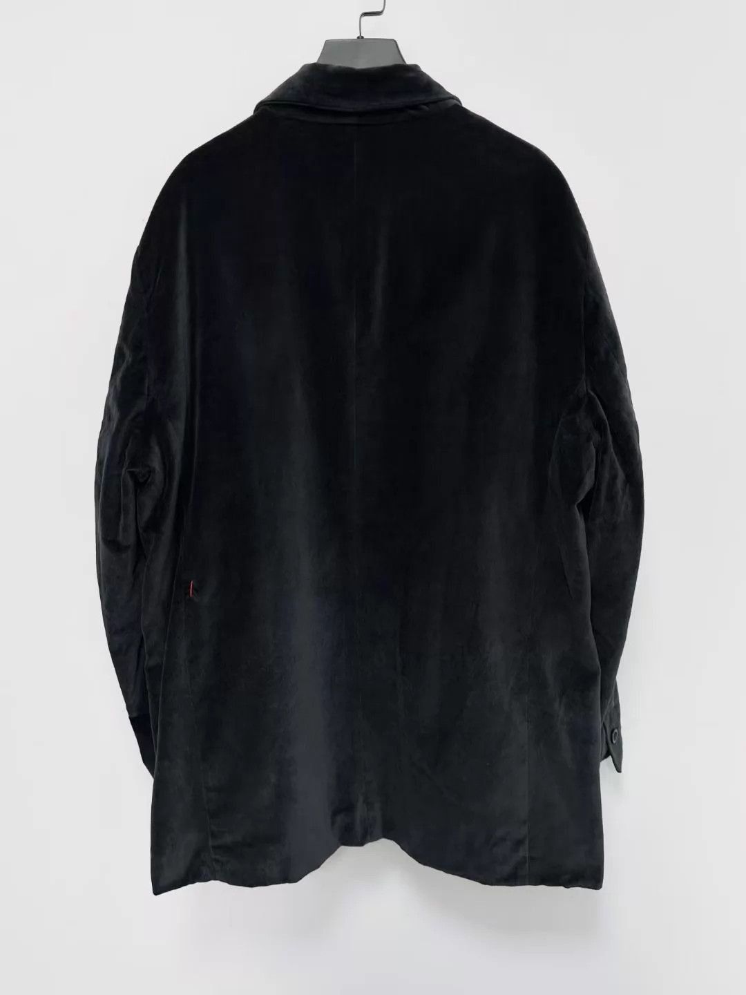 Casey Casey Black Velvet Single-Breasted Blazer Size US S / EU 44-46 / 1 - 2 Thumbnail