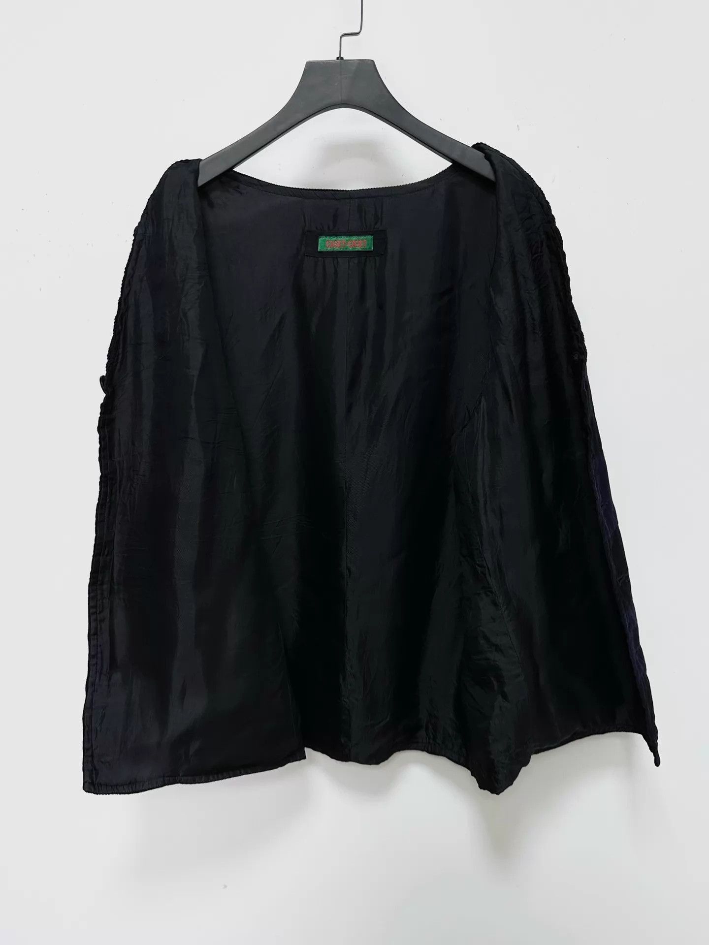 Casey Casey Black Corduroy Button-Front Vest Size US S / EU 44-46 / 1 - 3 Thumbnail