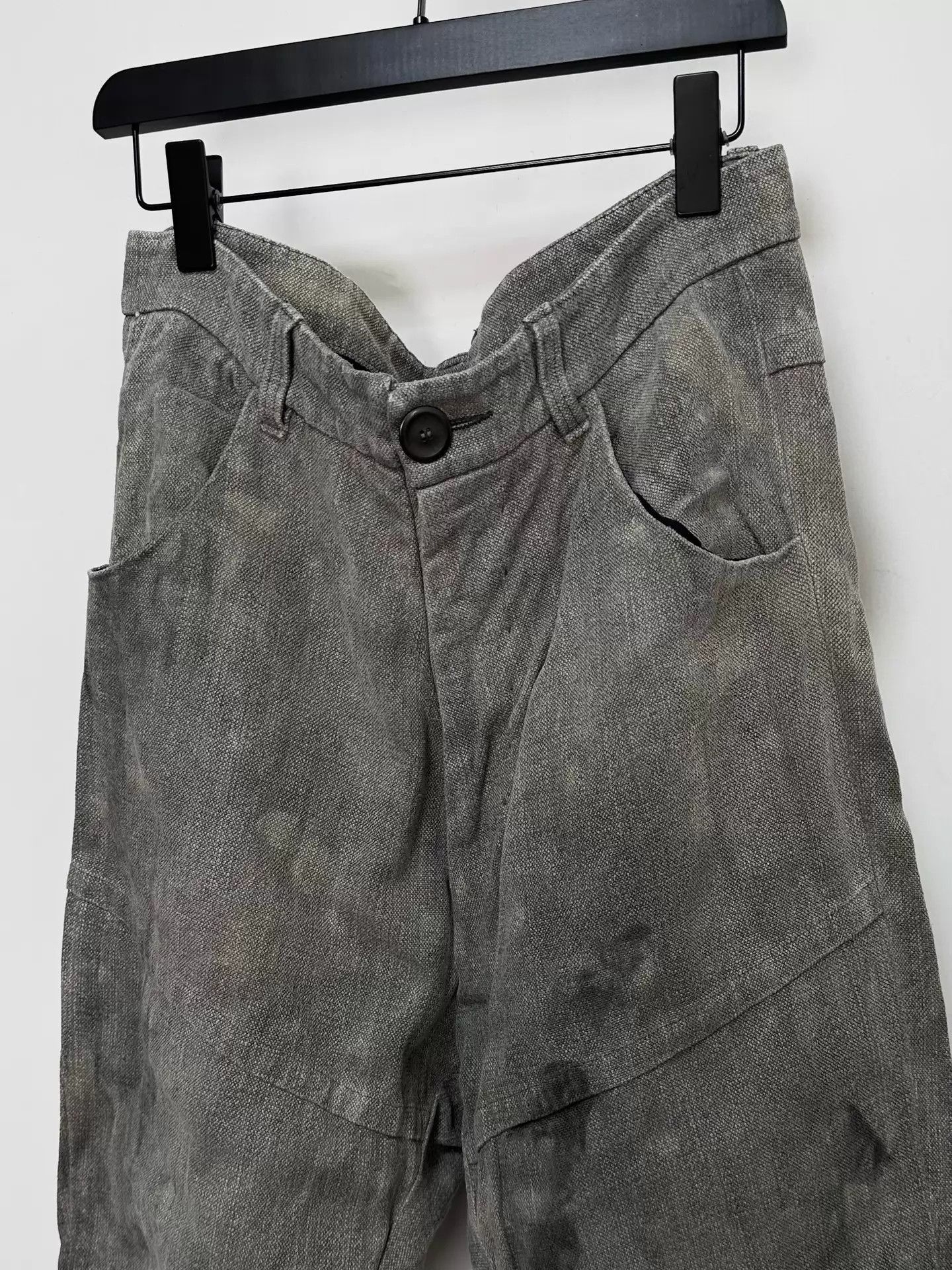 Biek Verstappen Gray Cropped Pants Size 32 Size US 32 / EU 48 - 4 Thumbnail