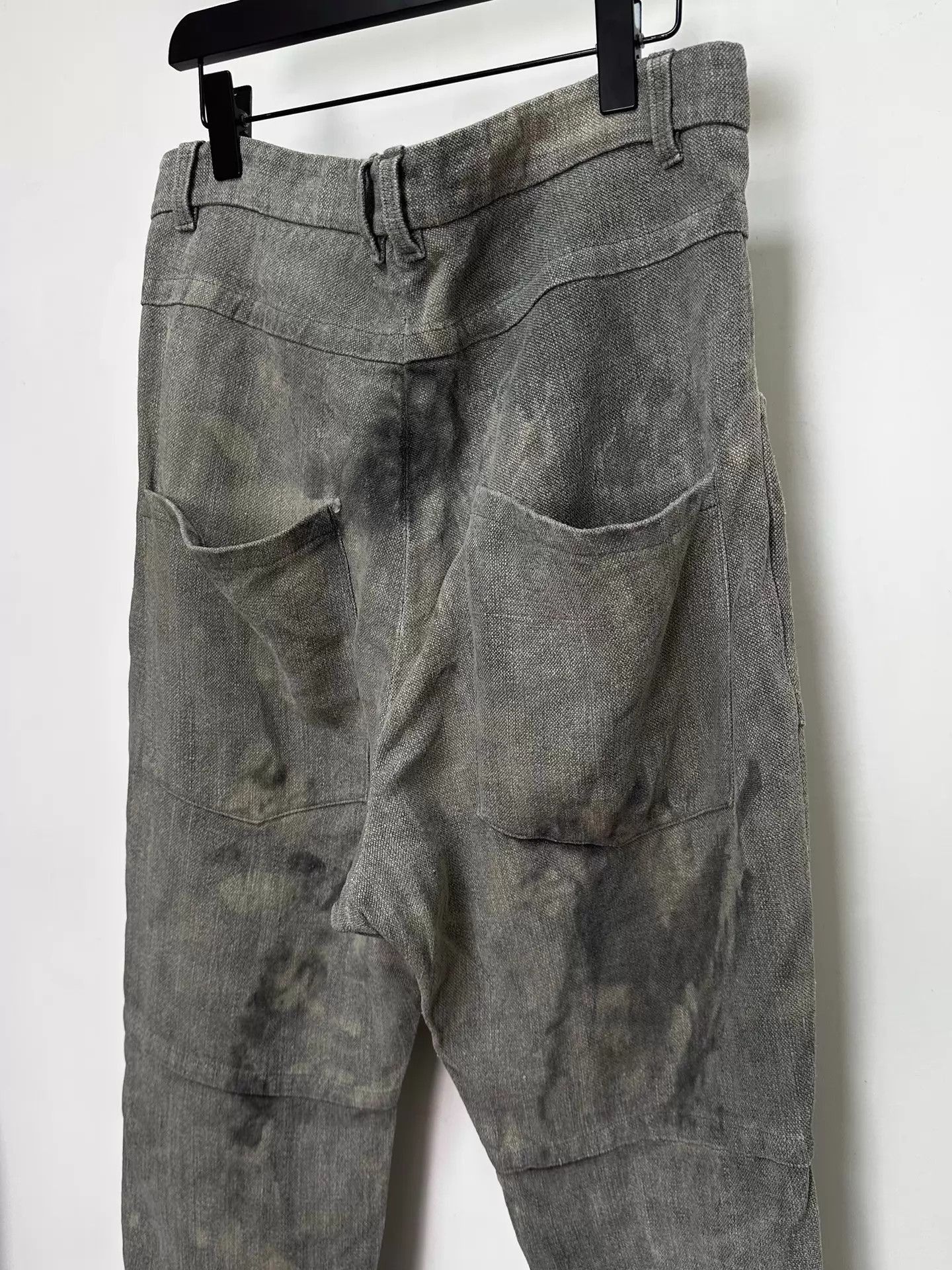 Biek Verstappen Gray Cropped Pants Size 32 Size US 32 / EU 48 - 3 Thumbnail