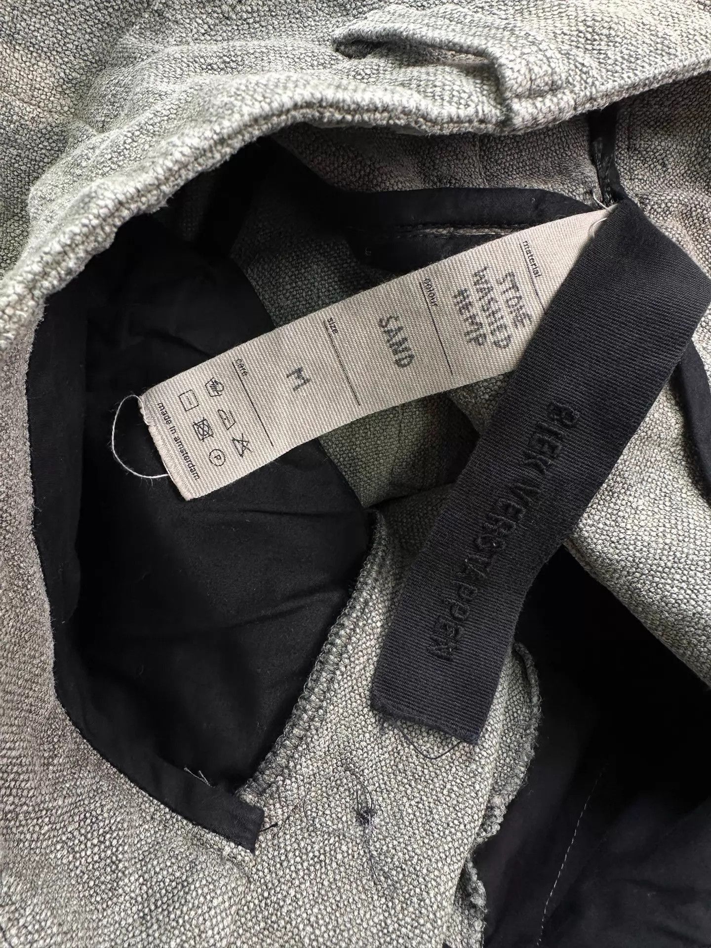 Biek Verstappen Gray Cropped Pants Size 32 Size US 32 / EU 48 - 8 Thumbnail