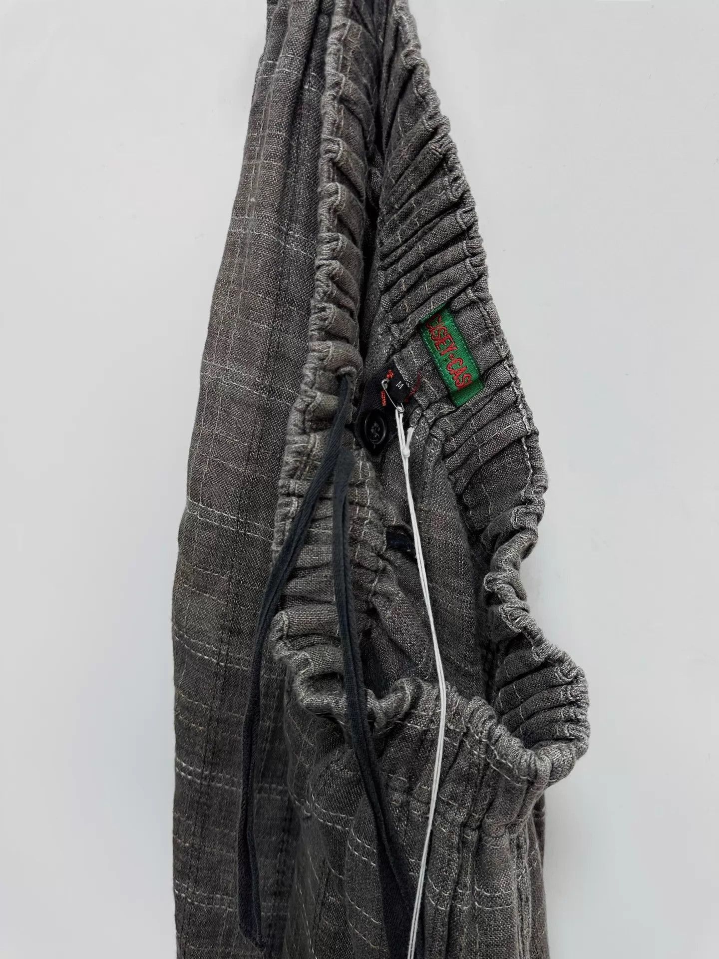 Casey Casey Gray Checked Casual Pants Size 32 Size US 32 / EU 48 - 4 Thumbnail