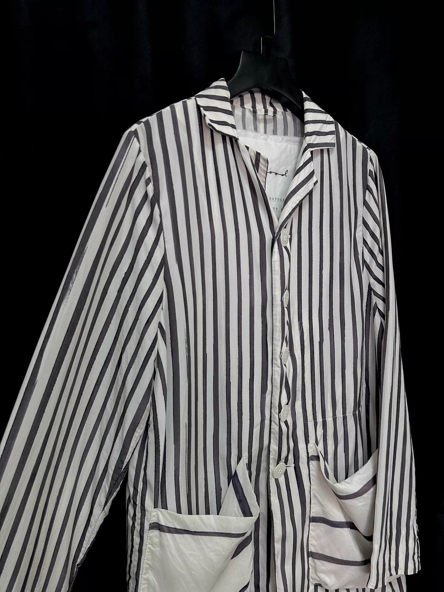 Toogood Multi Striped Long Sleeve Button-Up Shirt Size US S / EU 44-46 / 1 - 4 Thumbnail