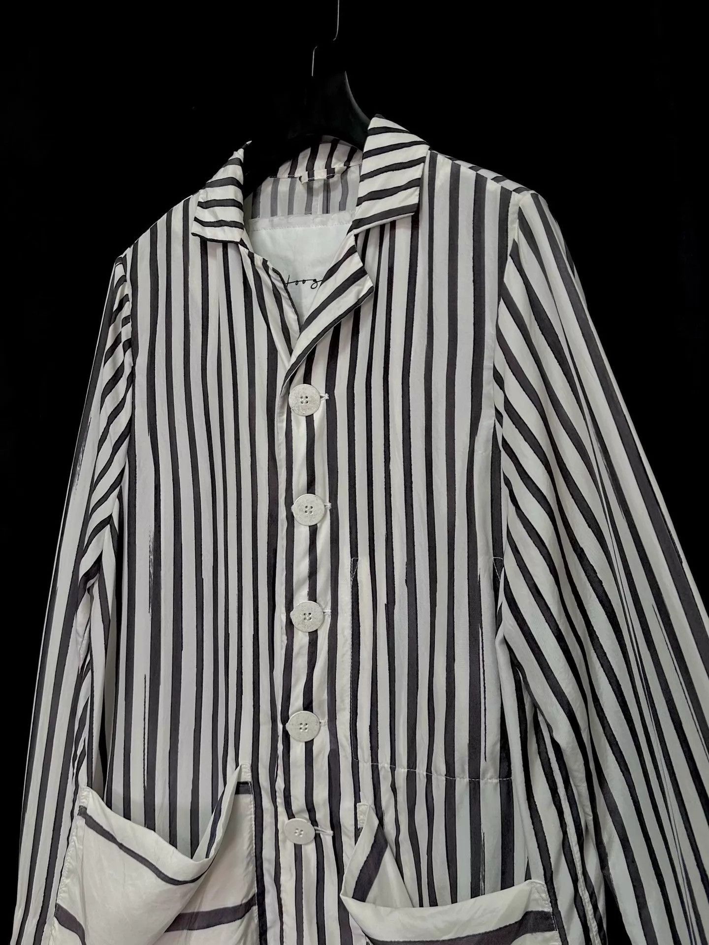 Toogood Multi Striped Long Sleeve Button-Up Shirt Size US S / EU 44-46 / 1 - 3 Thumbnail