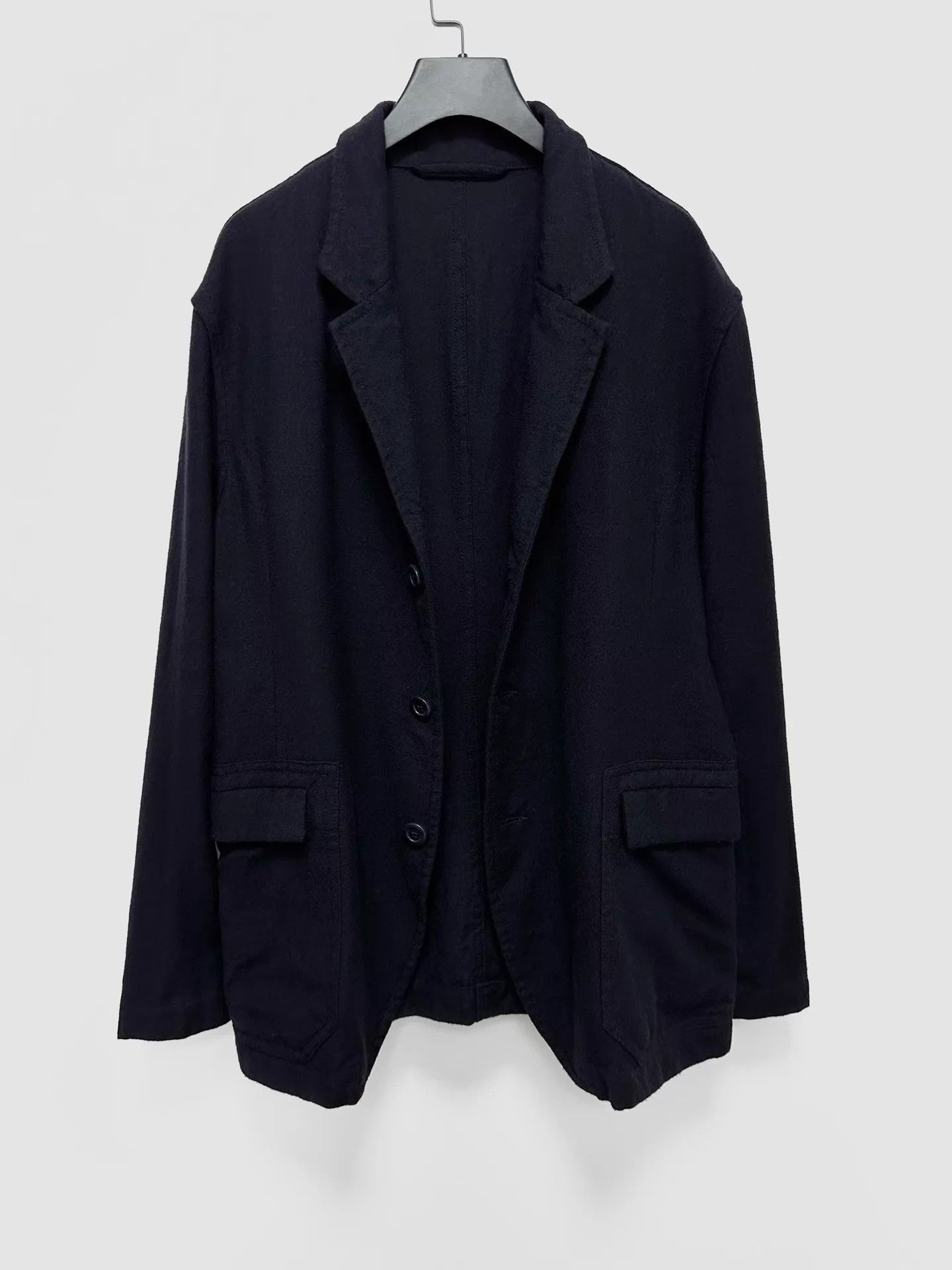 Casey Casey Black Lightweight Button-Front Jacket - Size S Size US S / EU 44-46 / 1 - 2 Thumbnail