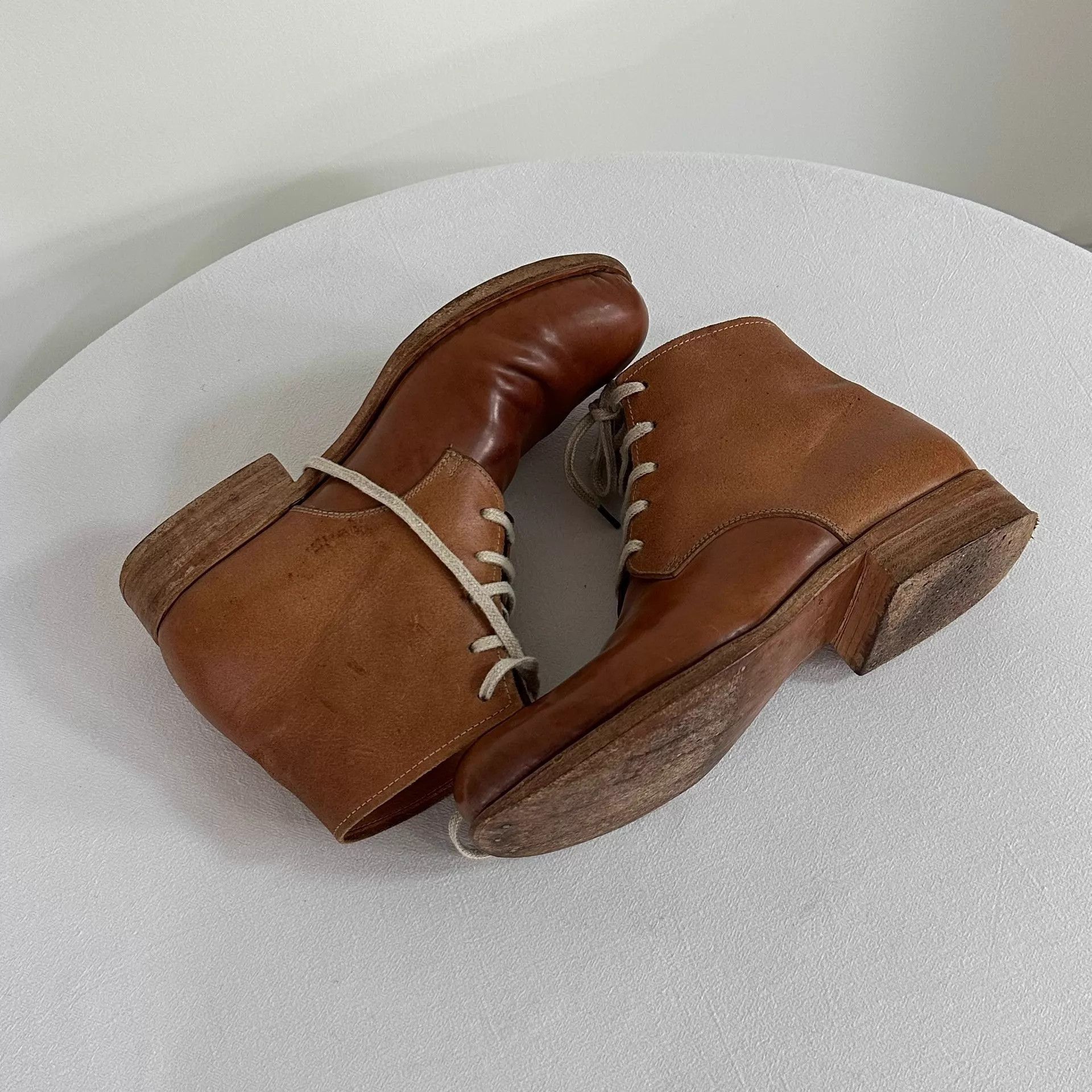 Dimissianos & Miller Brown Leather Lace-Up Ankle Boots Size 8 Size US 8 / EU 41 - 4 Thumbnail
