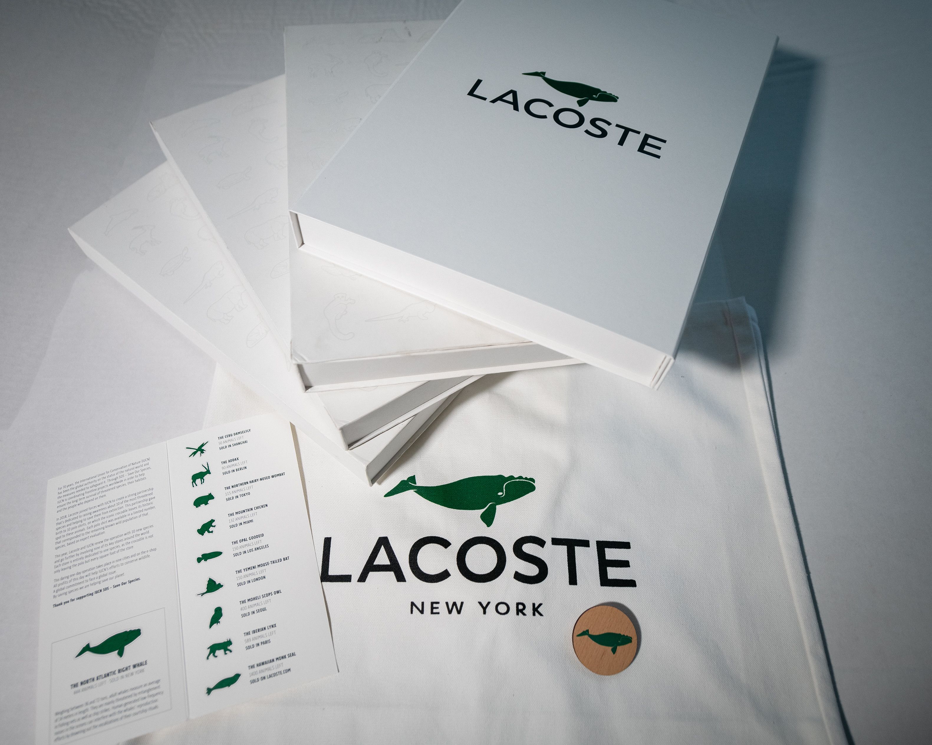 Lacoste Lacoste Save our Species Set Grailed