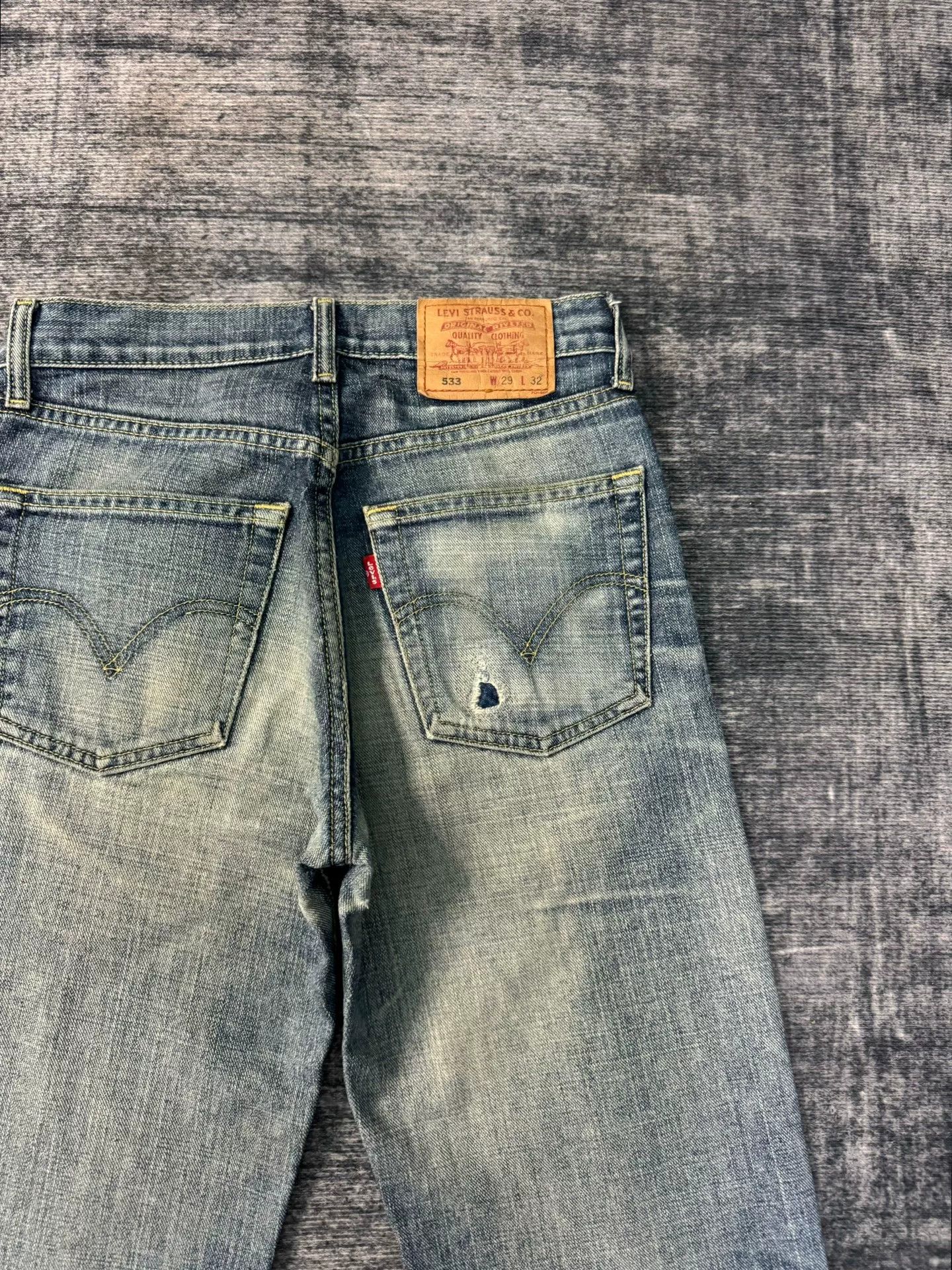 Levi's Vintage Levi's 533 2000s Japan Blue Jeans Size US 30 / EU 46 - 6 Thumbnail