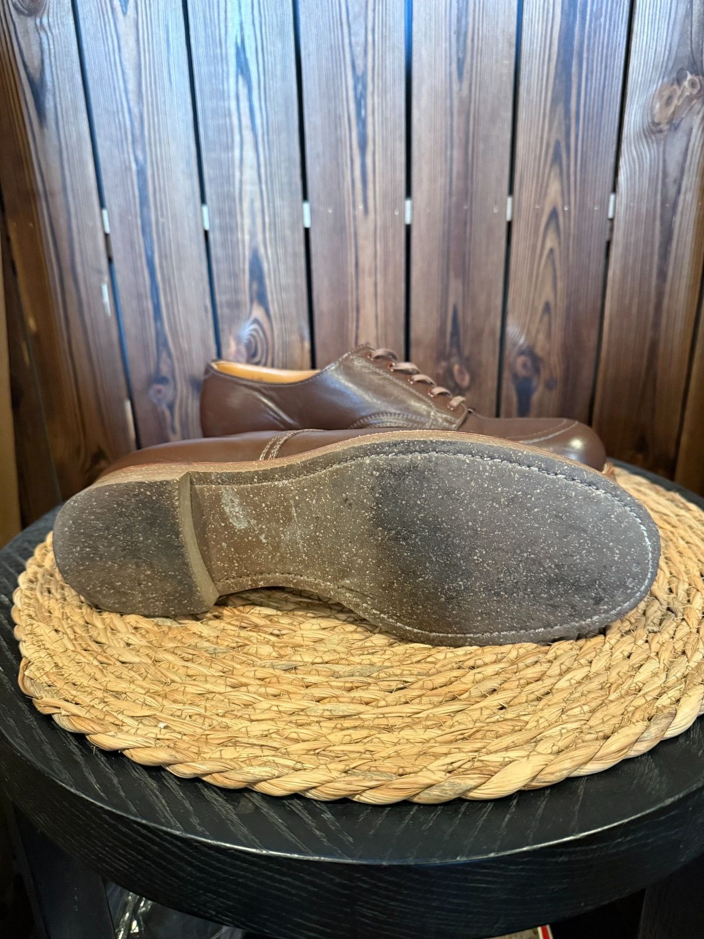 At Last & Co U-tip Leather Shoes with Original Box Size US 7.5 / EU 40-41 - 7 Thumbnail
