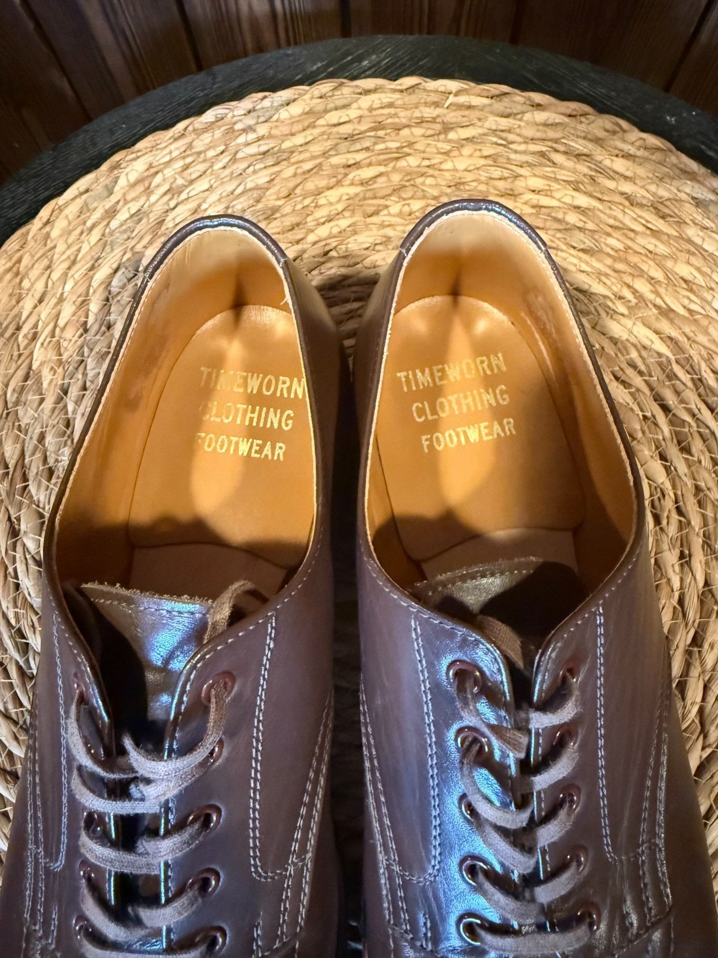 At Last & Co U-tip Leather Shoes with Original Box Size US 7.5 / EU 40-41 - 5 Thumbnail