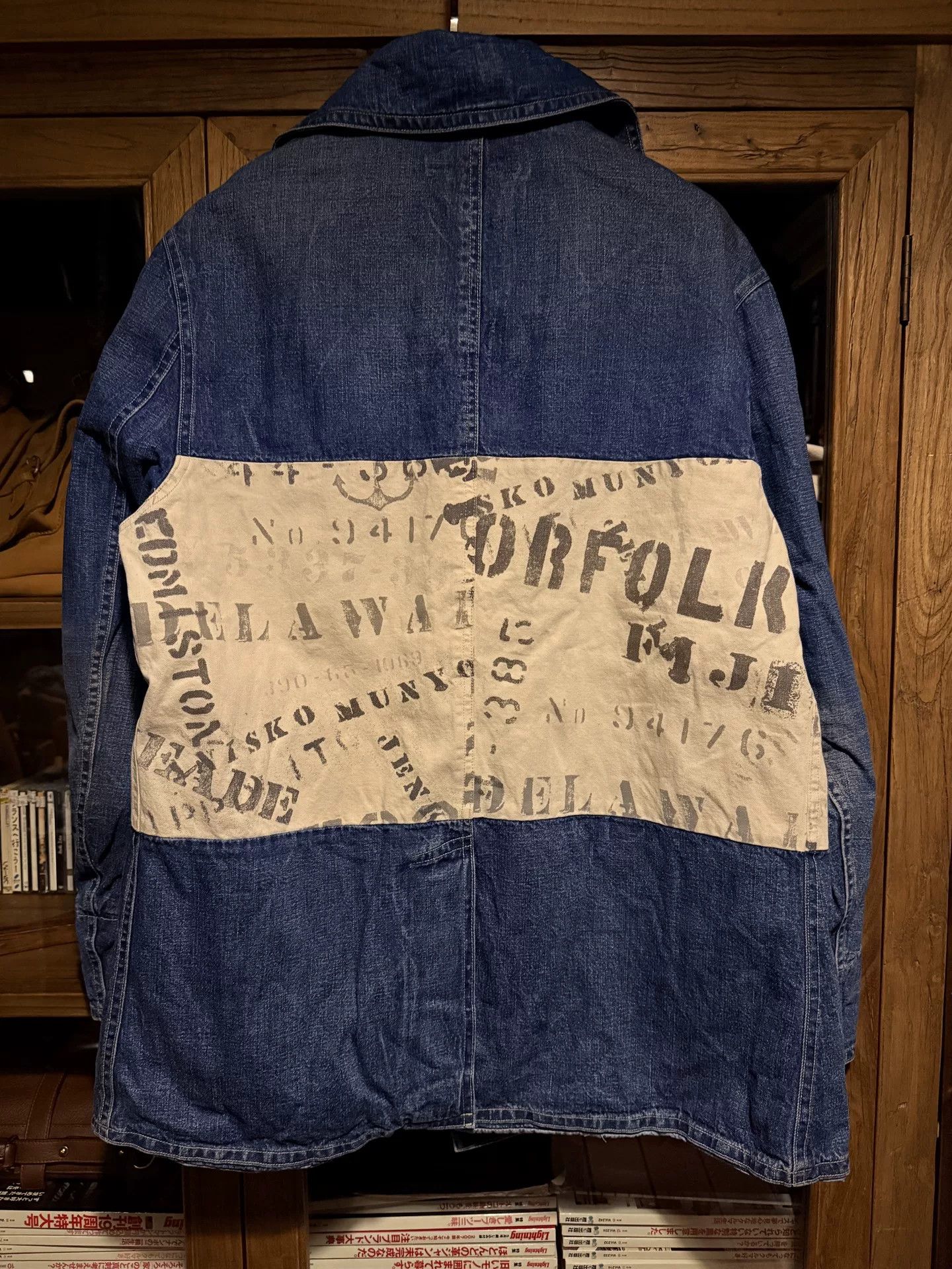 RRL Ralph Lauren RRL Denim Patchwork Jacket Size US L / EU 52-54 / 3 - 2 Thumbnail