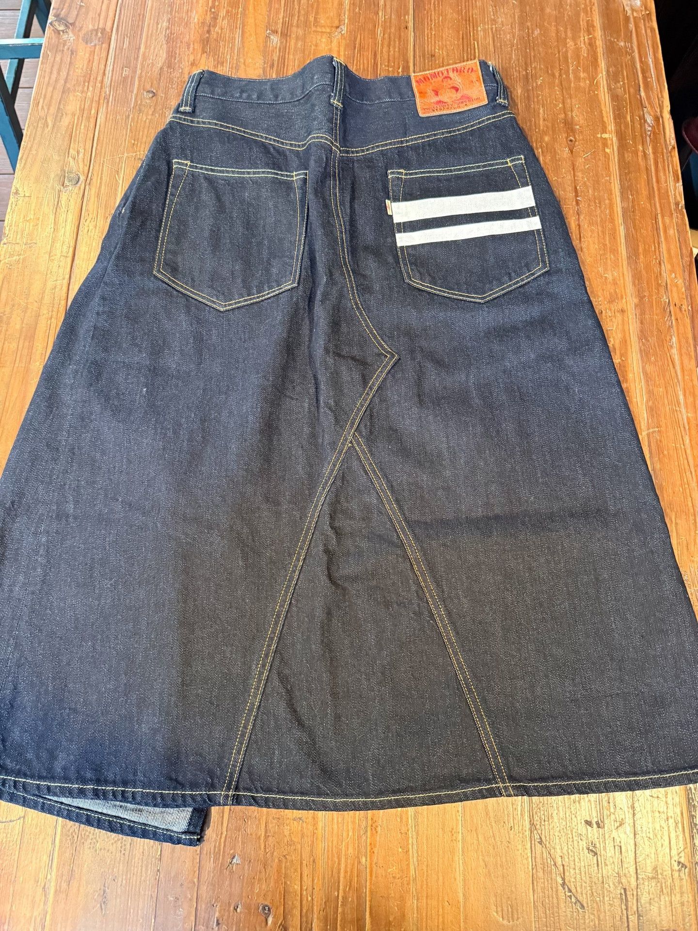 Momotaro Jeans MOMOTARO Denim Skirt Size 37" - 2 Thumbnail