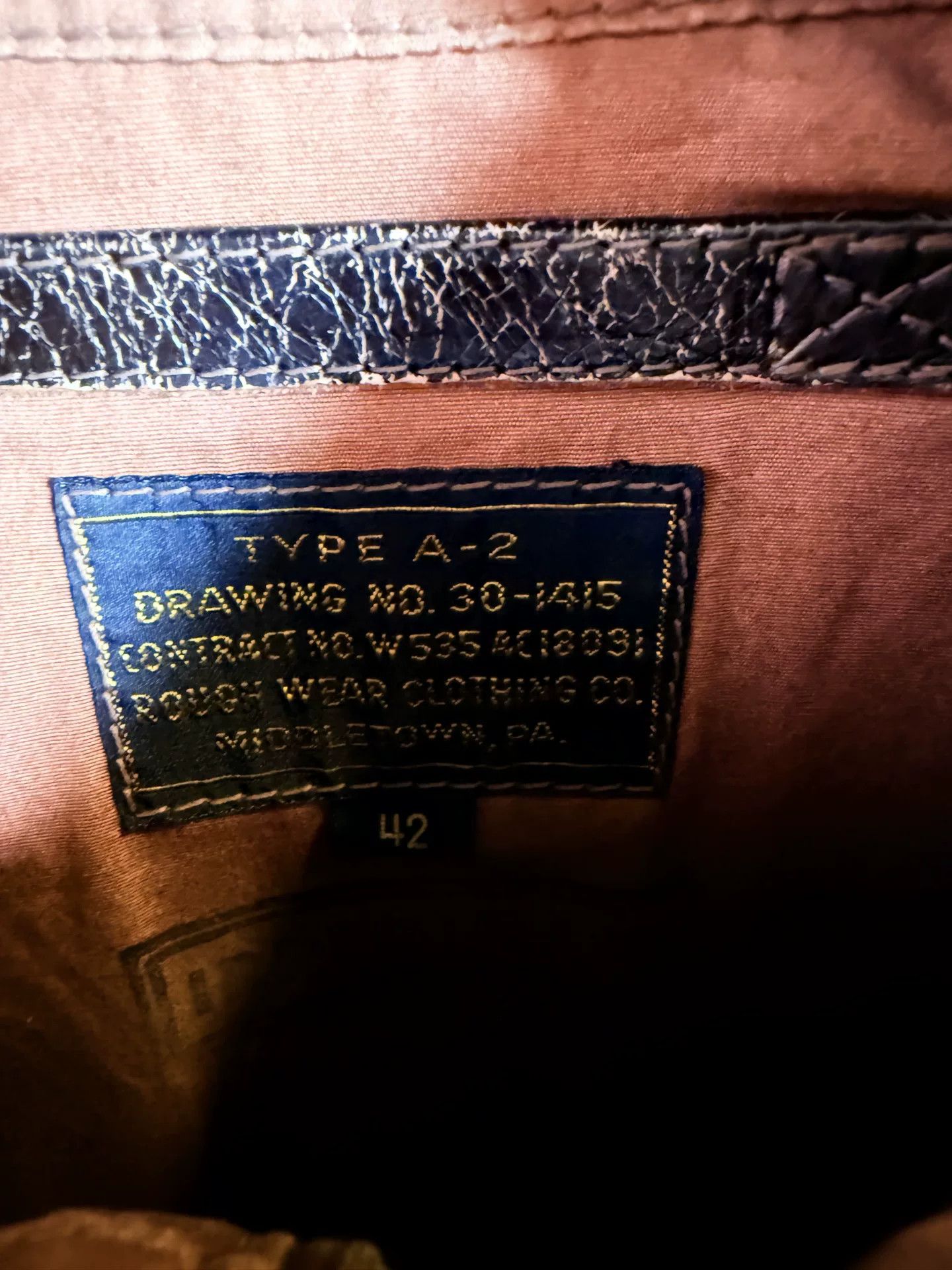 The Real McCoy's The Real McCoy Type A-2 Flight Jacket Size US XS / EU 42 / 0 - 3 Thumbnail
