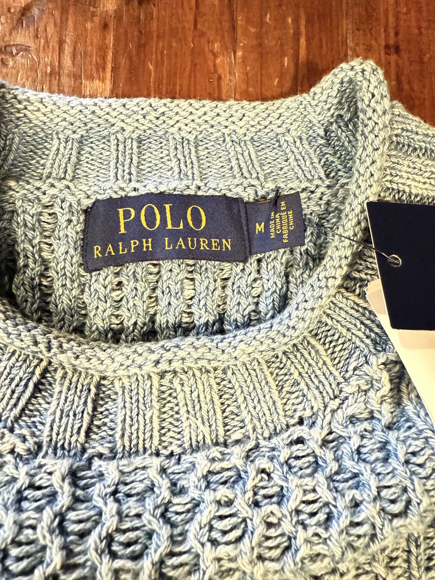 Polo Ralph Lauren Polo Ralph Lauren Gray Cable Knit Sweater Size US M / EU 48-50 / 2 - 3 Thumbnail