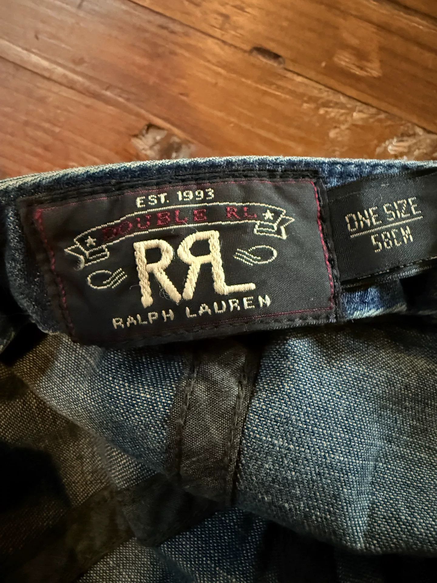 RRL Ralph Lauren RRL Ralph Lauren Denim Beret Size ONE SIZE - 3 Thumbnail