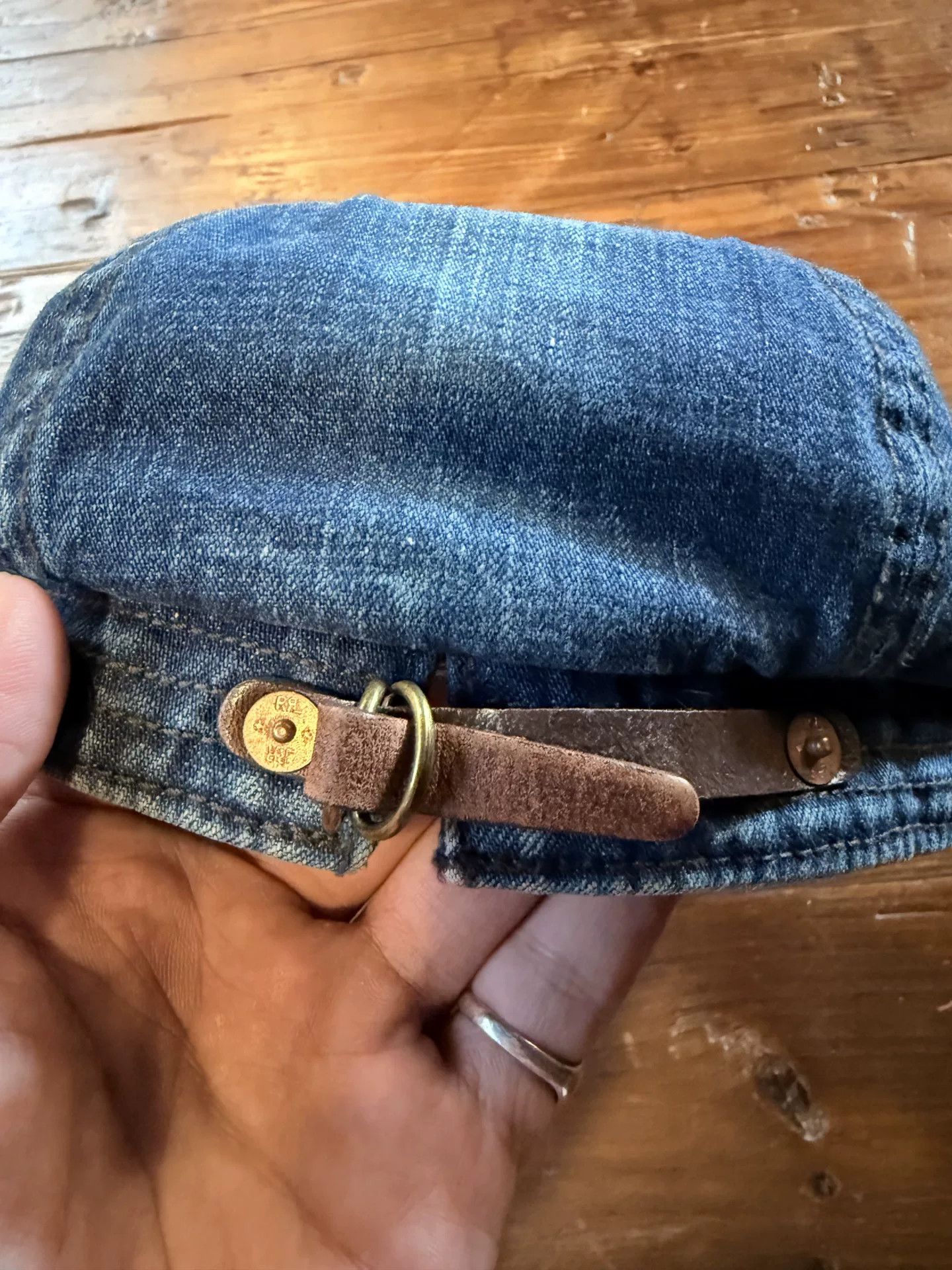 RRL Ralph Lauren RRL Ralph Lauren Denim Beret Size ONE SIZE - 2 Thumbnail